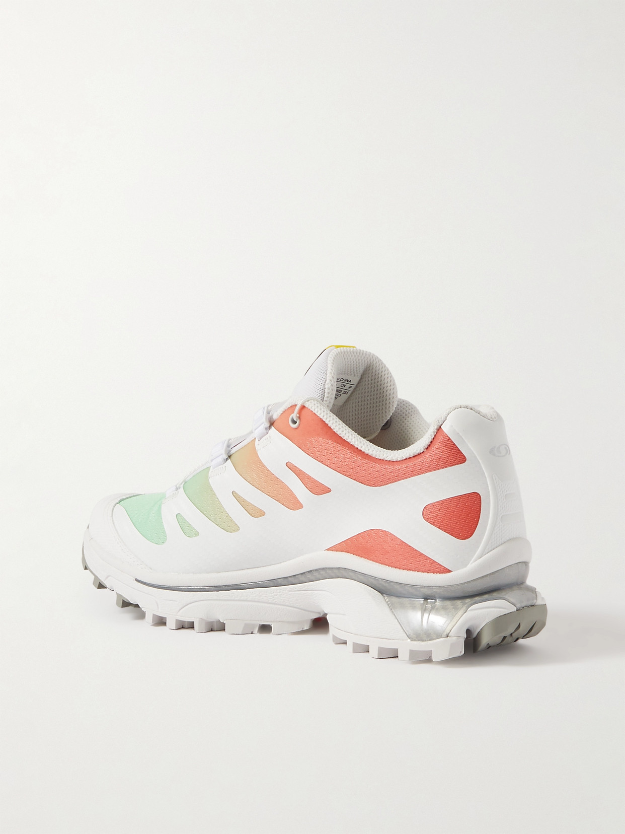 SALOMON XT-4 OG RUBBER-TRIMMED MESH SNEAKERS