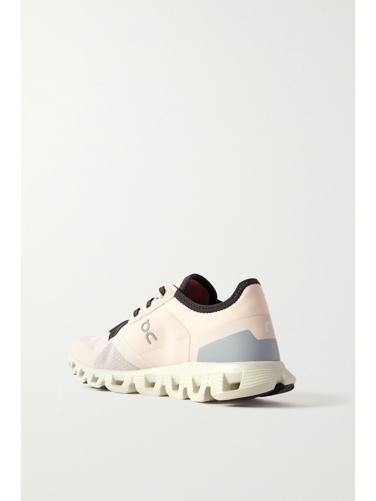 Shop On Cloud X 3 Mesh And Rubber Sneakers In Pink