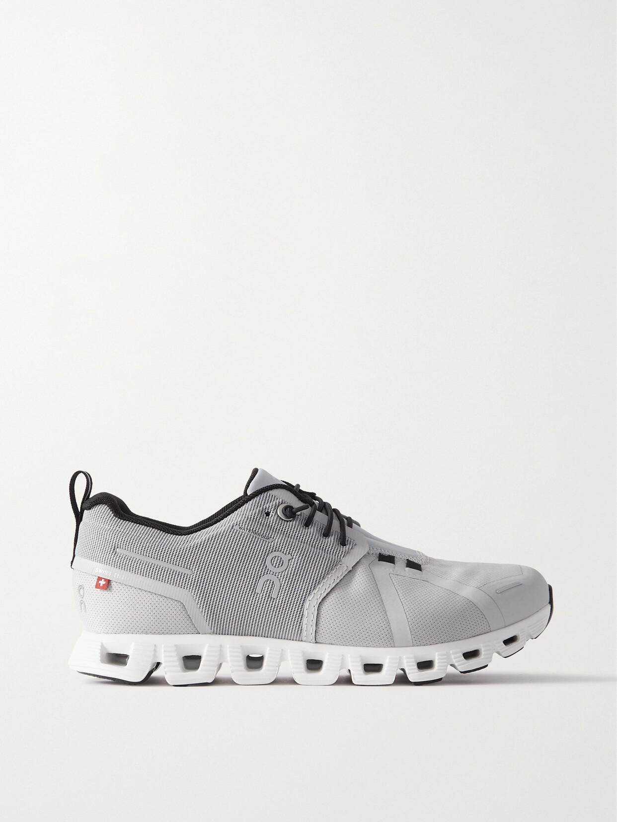 On-running Cloud 5 Ripstop And Mesh Sneakers In White