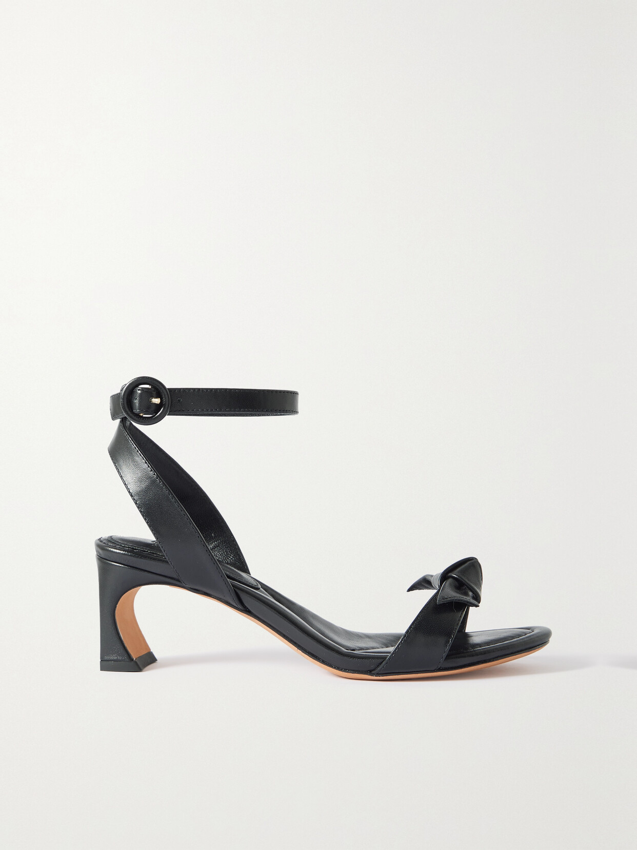 Alexandre Birman - Clarita Bow-detailed Leather Sandals - Black