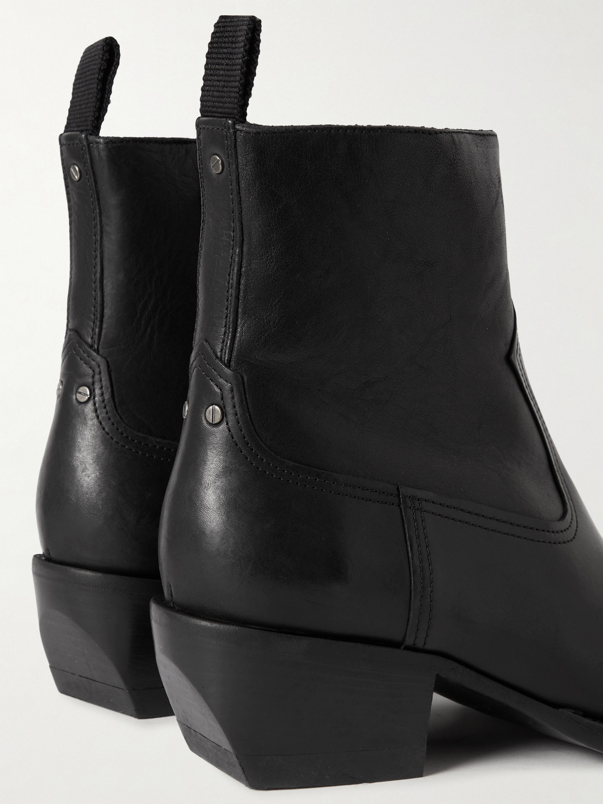 Golden Goose Women Debbie Leather Boots In Black