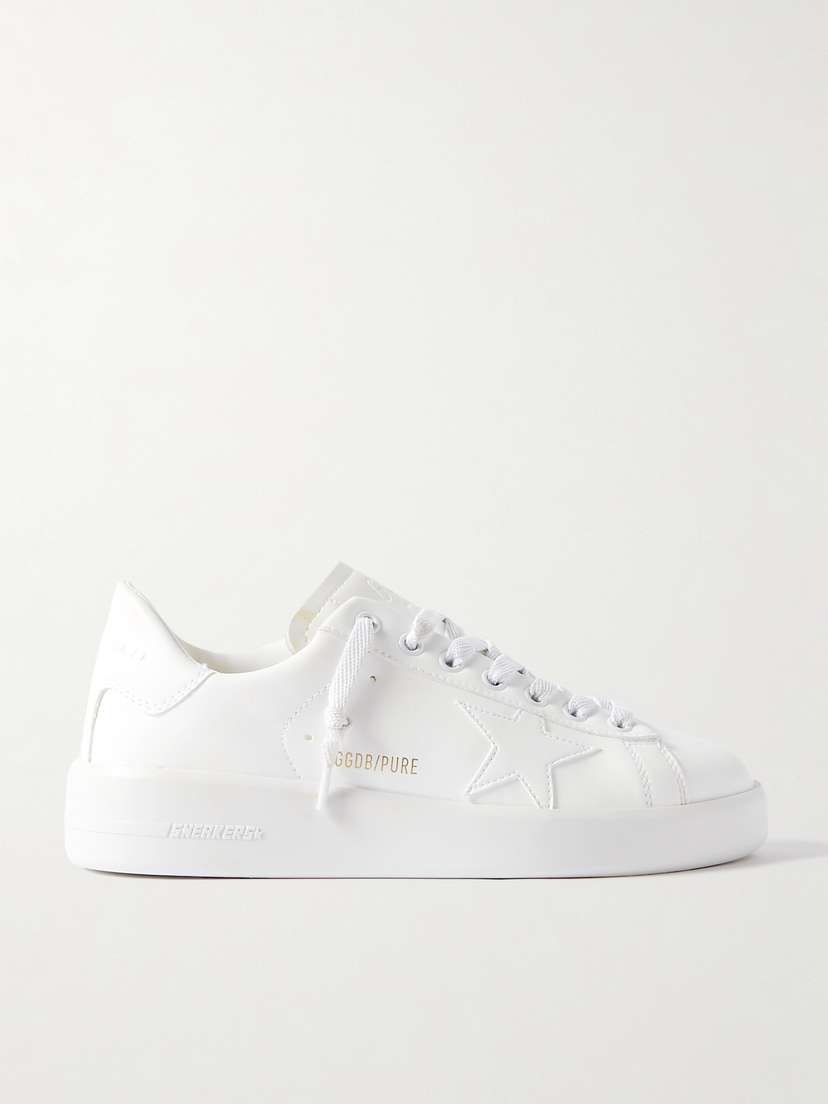 Golden Goose Purestar Faux Leather Sneakers