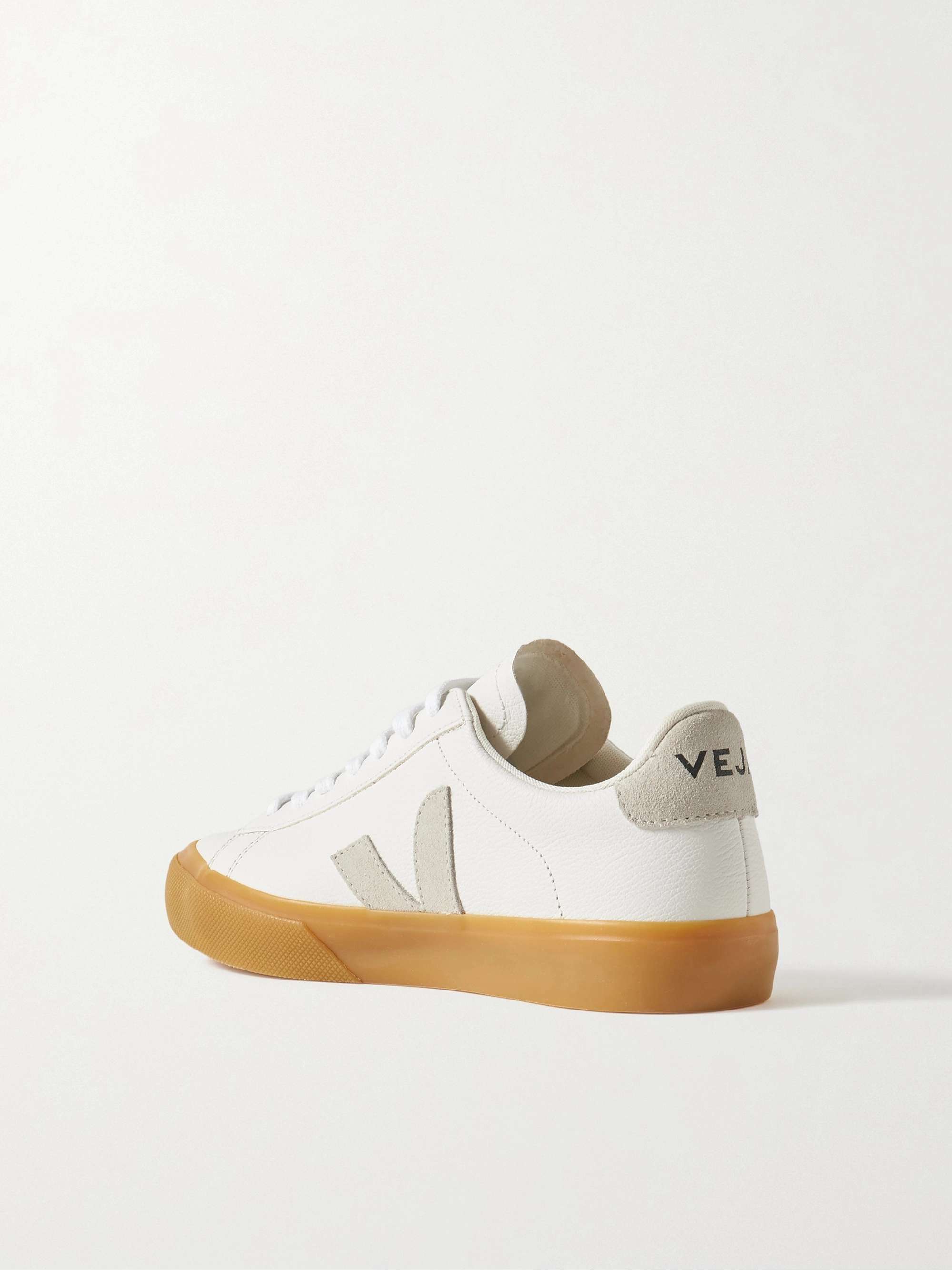 VEJA Campo textured-leather sneakers