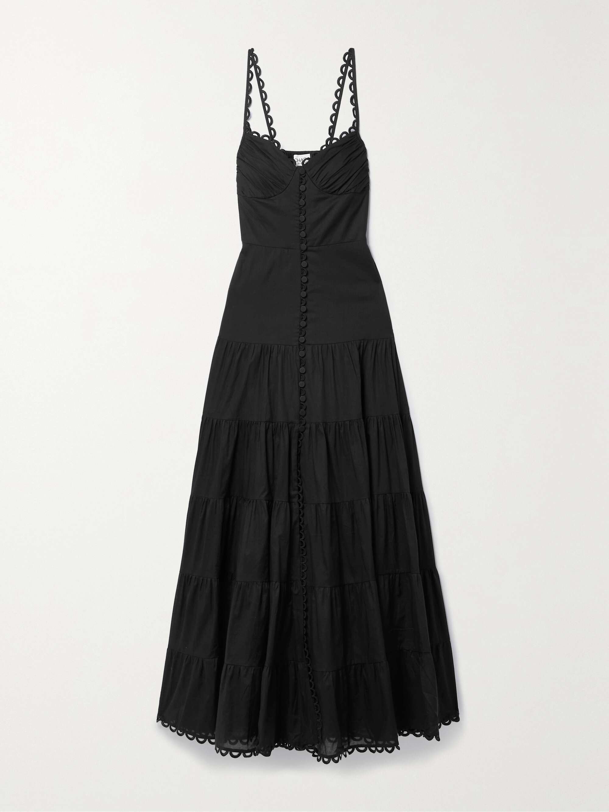 Audrey grey sales tulle maxi dress