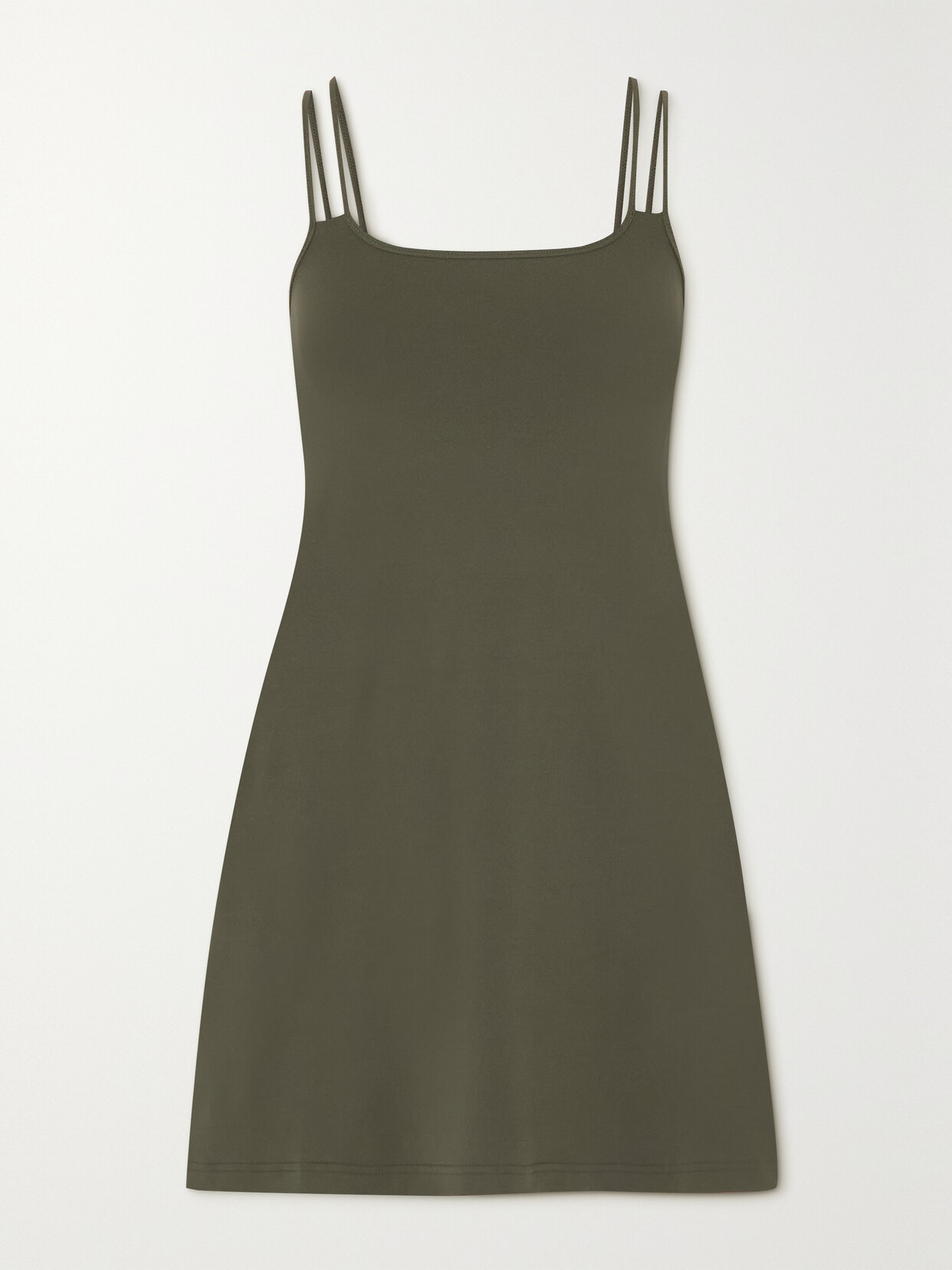 Eres Inga Stretch-jersey Mini Dress - Green