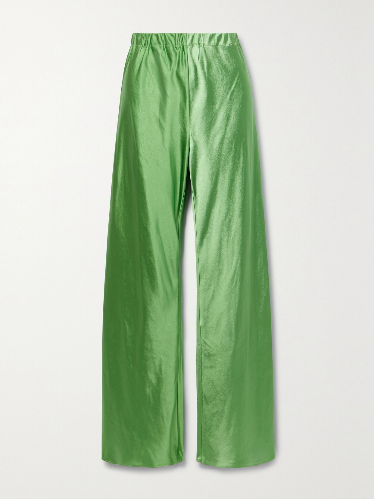 Cult Gaia - Stacie Satin Straight-leg Pants - Green