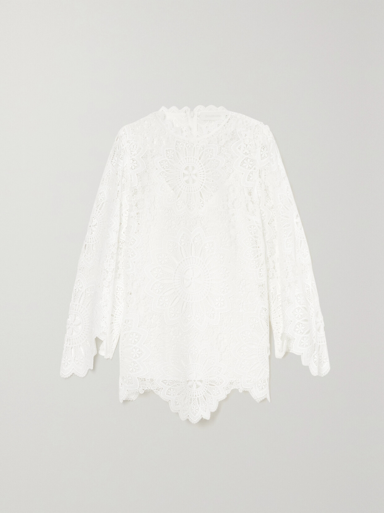 Zimmermann - Chintz Doily Lace Top - White