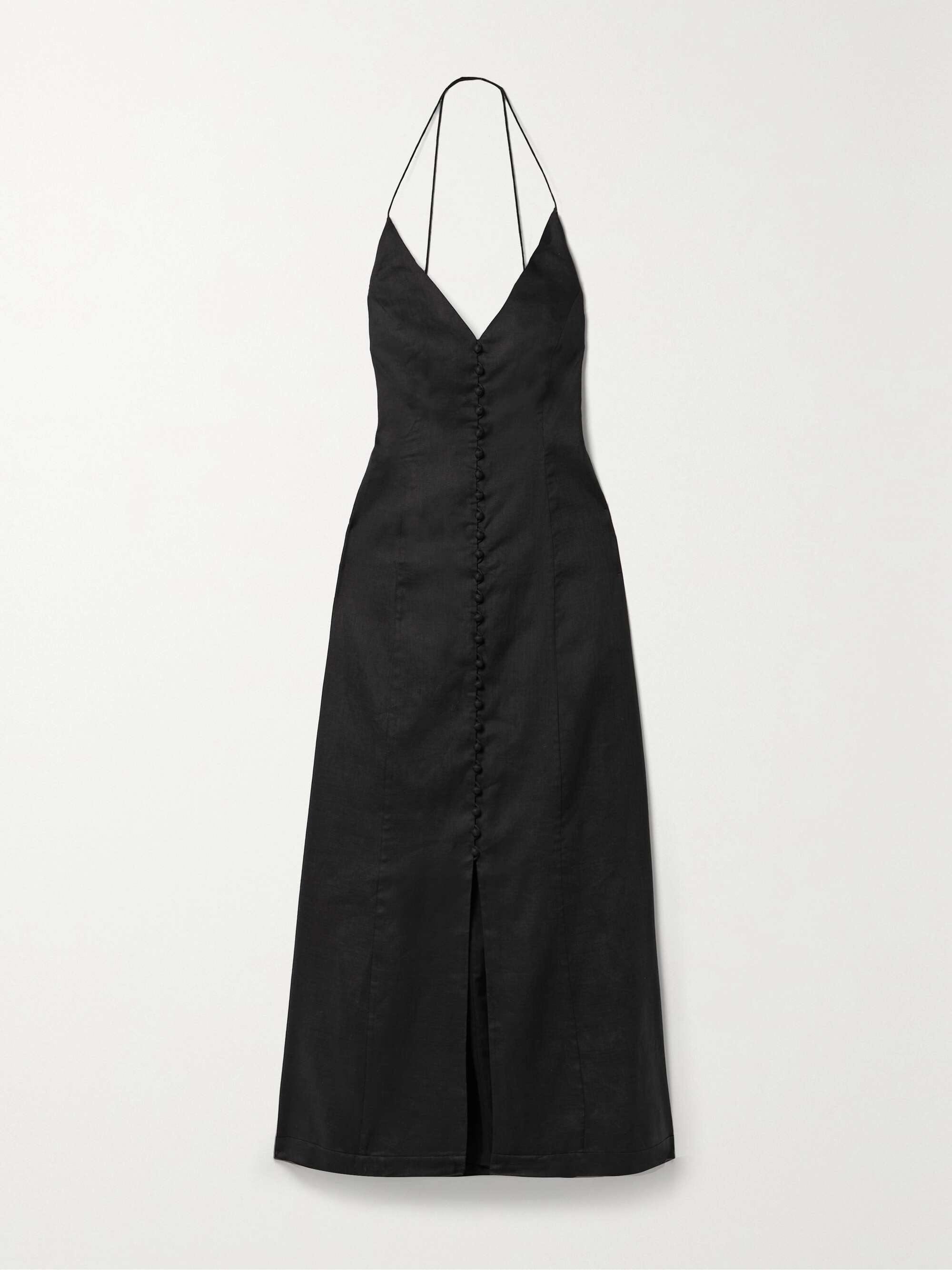 ZIMMERMANN Halcyon linen midi dress | NET-A-PORTER