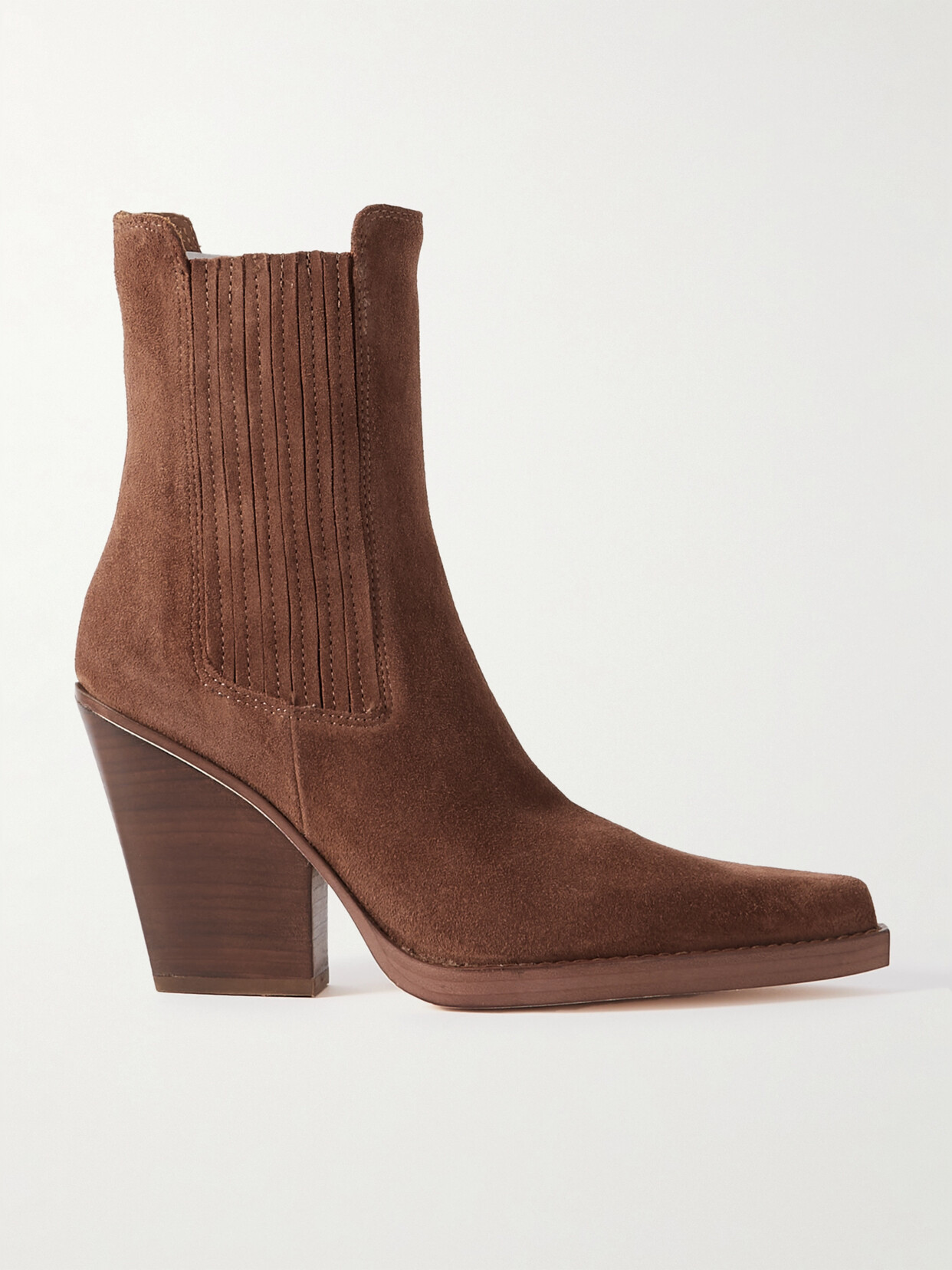 Shop Paris Texas Dallas Suede Ankle Boots In Brown