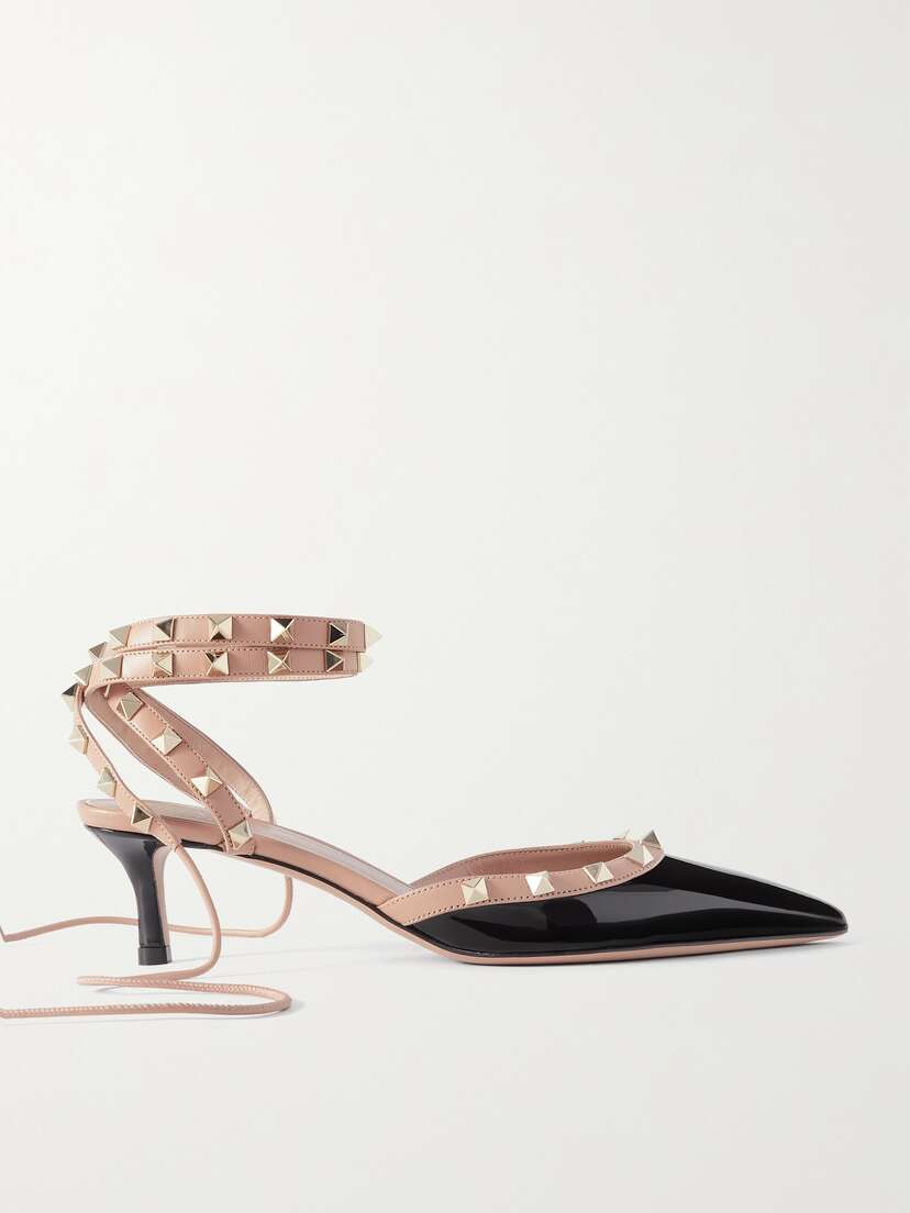 Valentino Garavani Rockstud 50 Patent-leather Pumps
