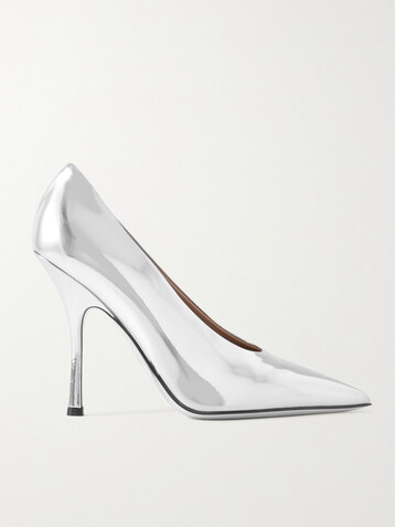 Valentino Garavani Nite-Out 110 mirrored-leather pumps