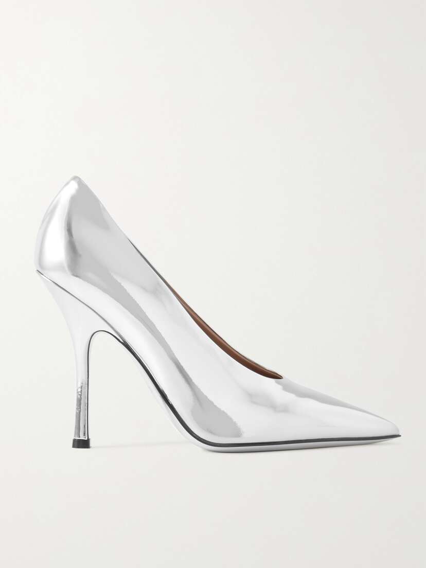 Valentino Garavani Nite-out 110 Mirrored-leather Pumps