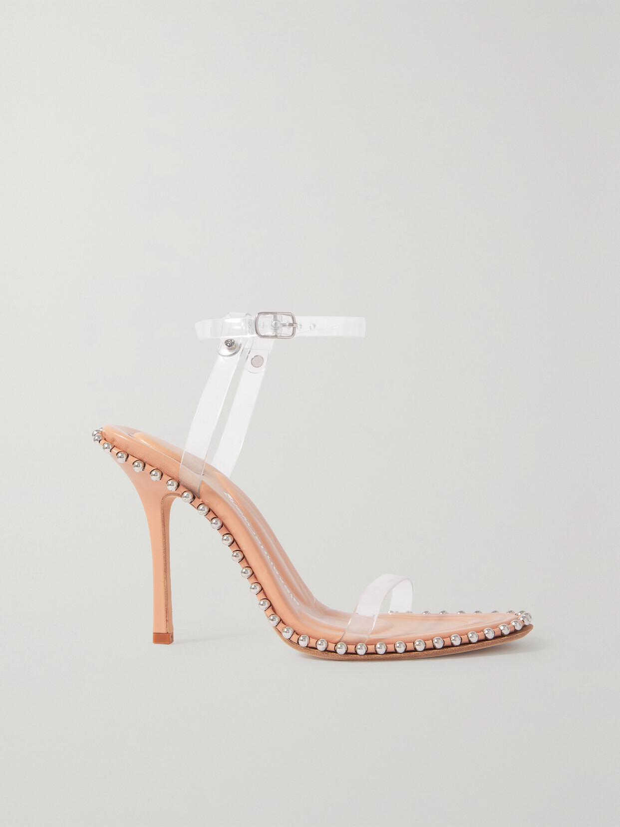 Alexander Wang - Nova Studded Pvc Sandals - Neutrals