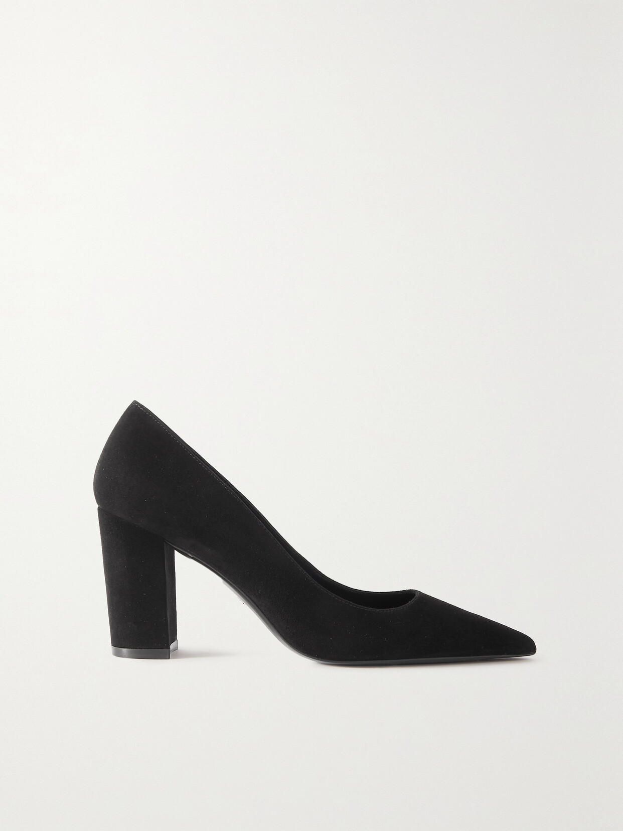 Stuart Weitzman - Stuart Suede Pumps - Black