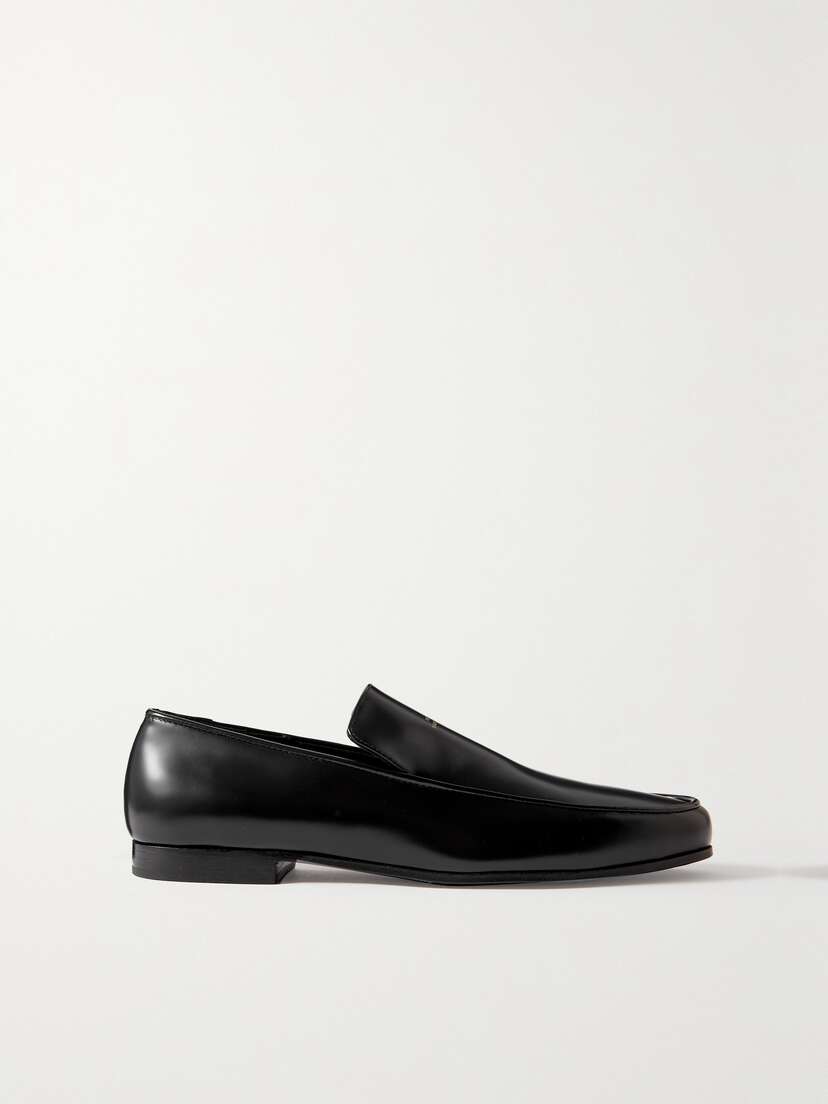 TOTEME + Net Sustain The Oval Leather Loafers