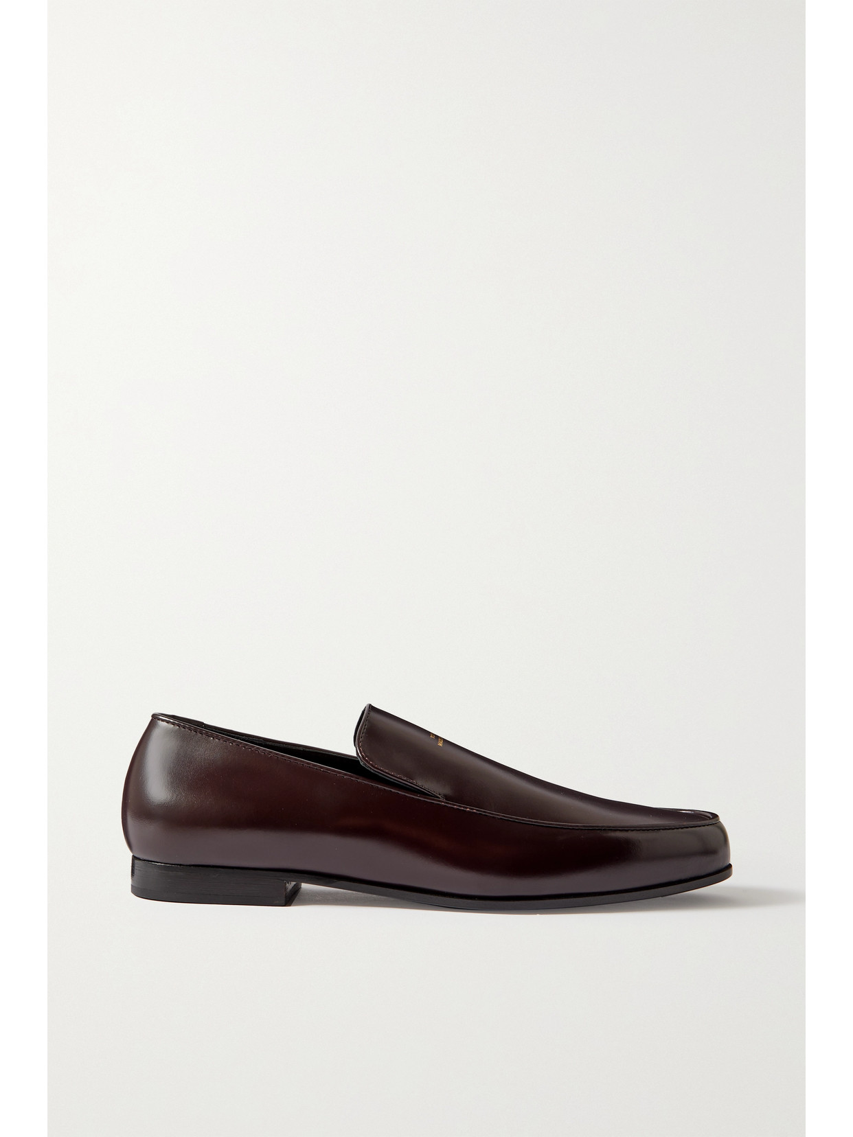 TOTEME - + Net Sustain The Oval Leather Loafers - Burgundy