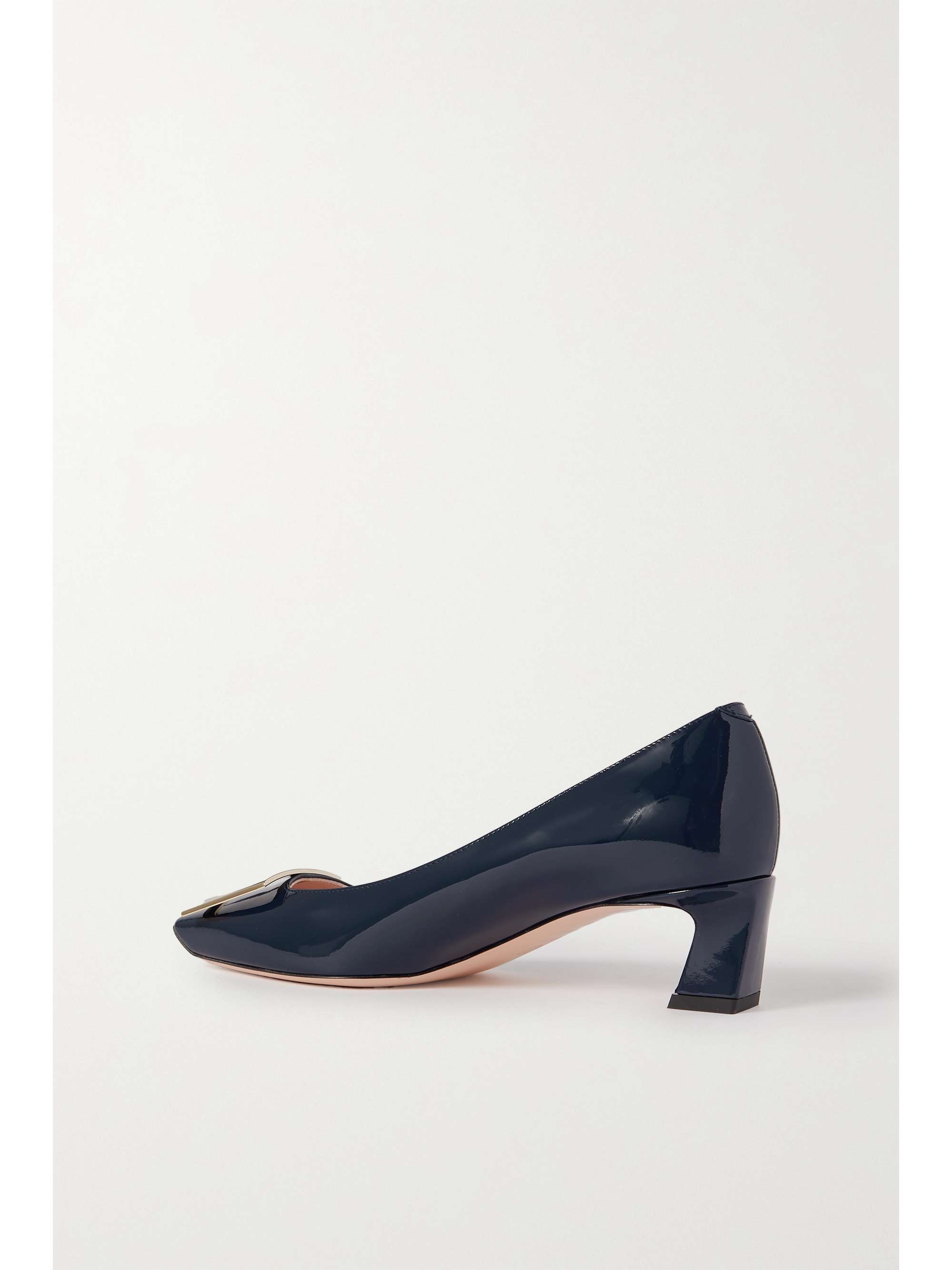 ROGER VIVIER Belle Vivier Trompette patent-leather pumps