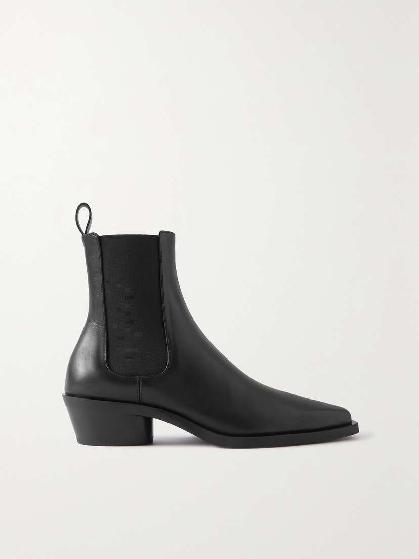 Proenza Schouler Bronco Leather Chelsea Boots