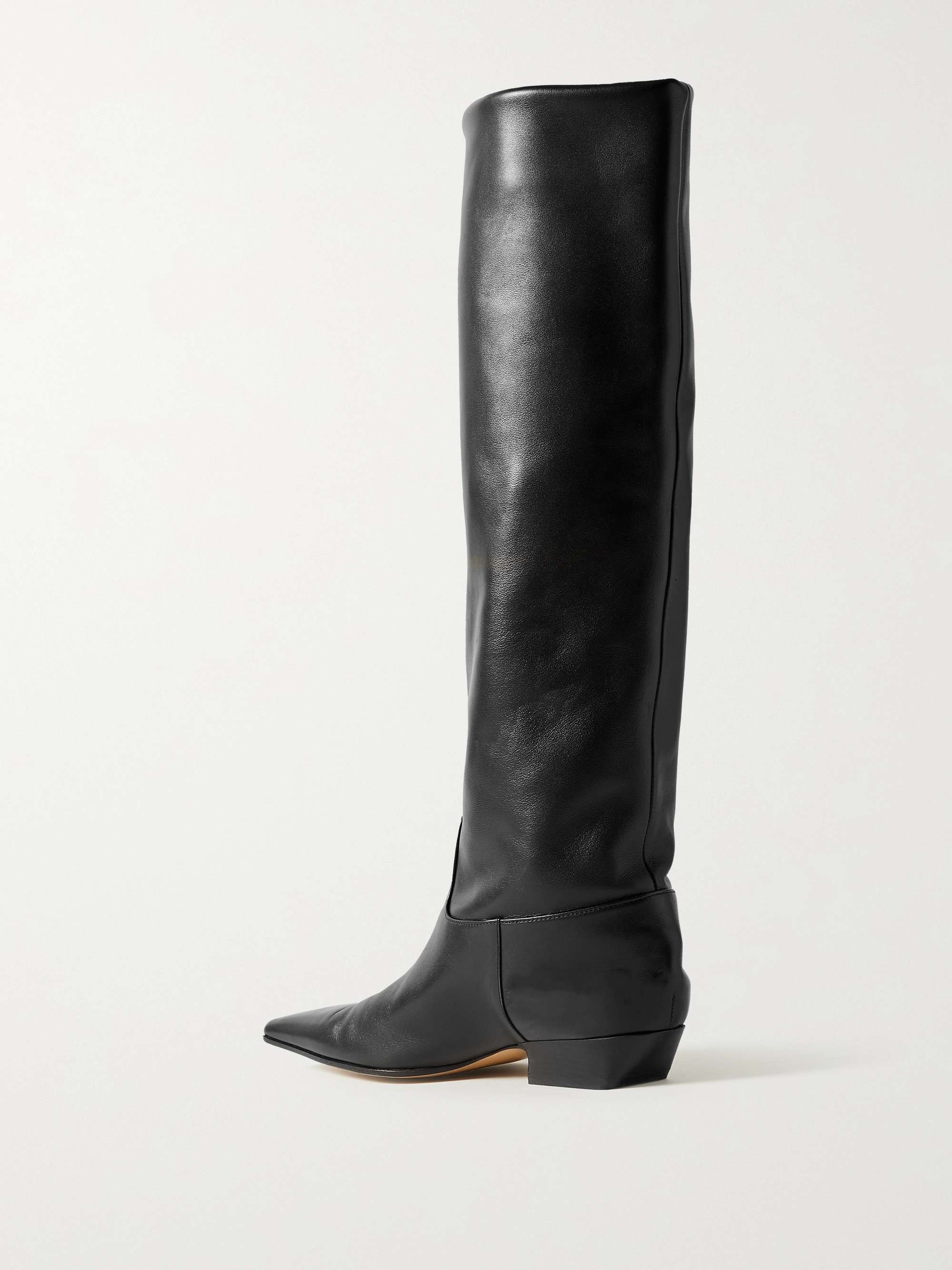 KHAITE Marfa leather over-the-knee boots | NET-A-PORTER