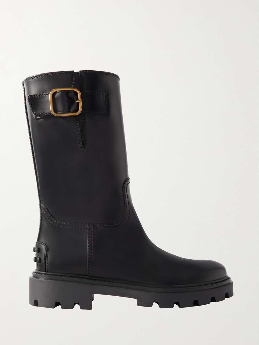 Tod's Buckled Leather Boots
