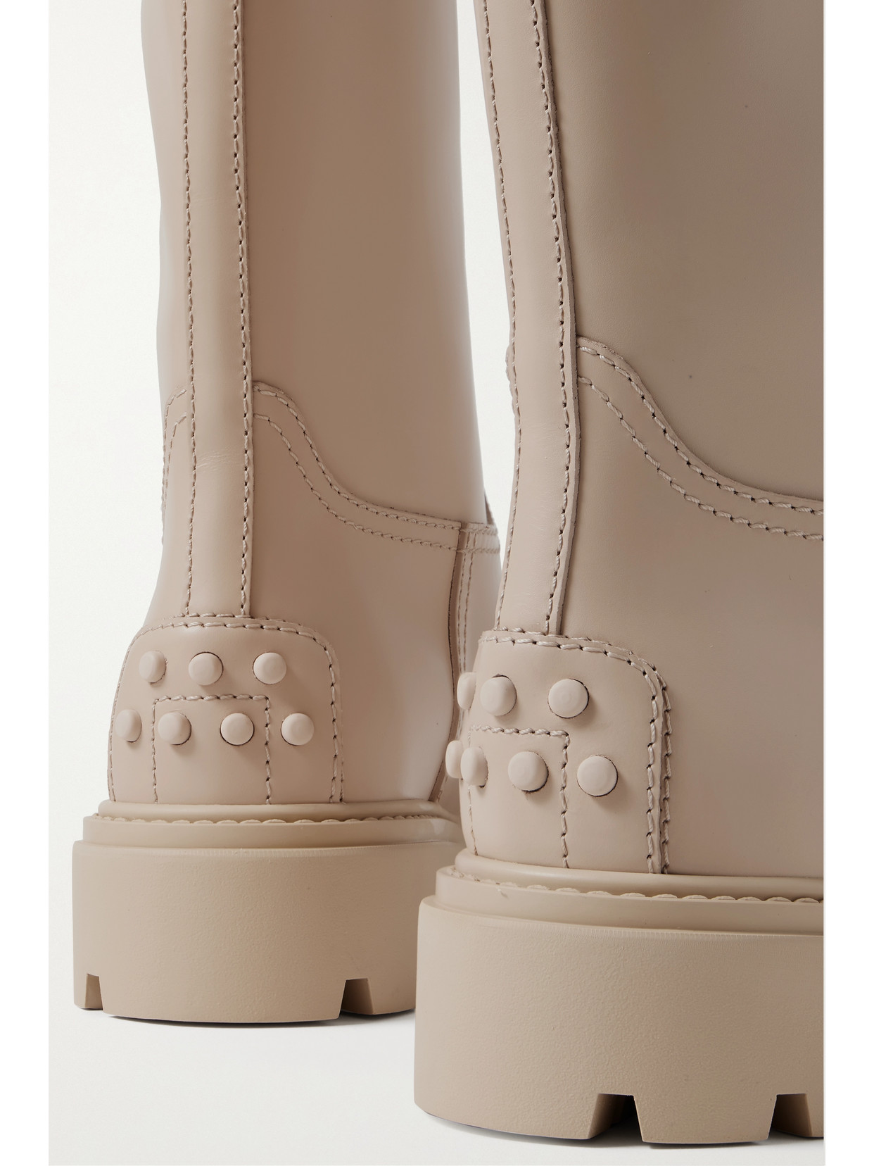 Buckled Leather Boots