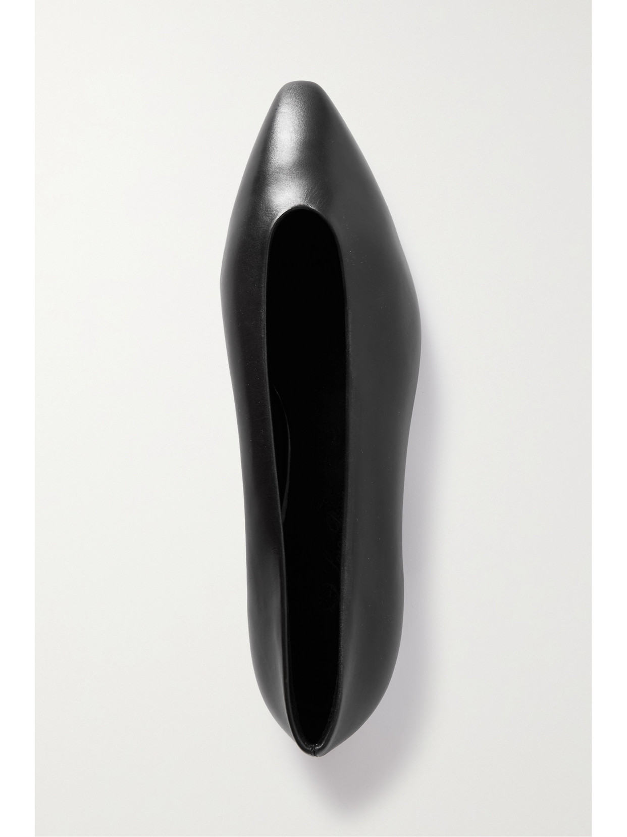 Rebecca Leather Point-Toe Flats