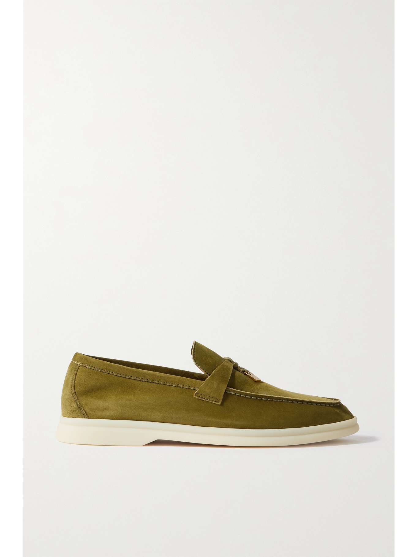 LP Summer Charms Walk Loafers In Black Suede With Rabbit Fur Lining 985641 main image 1