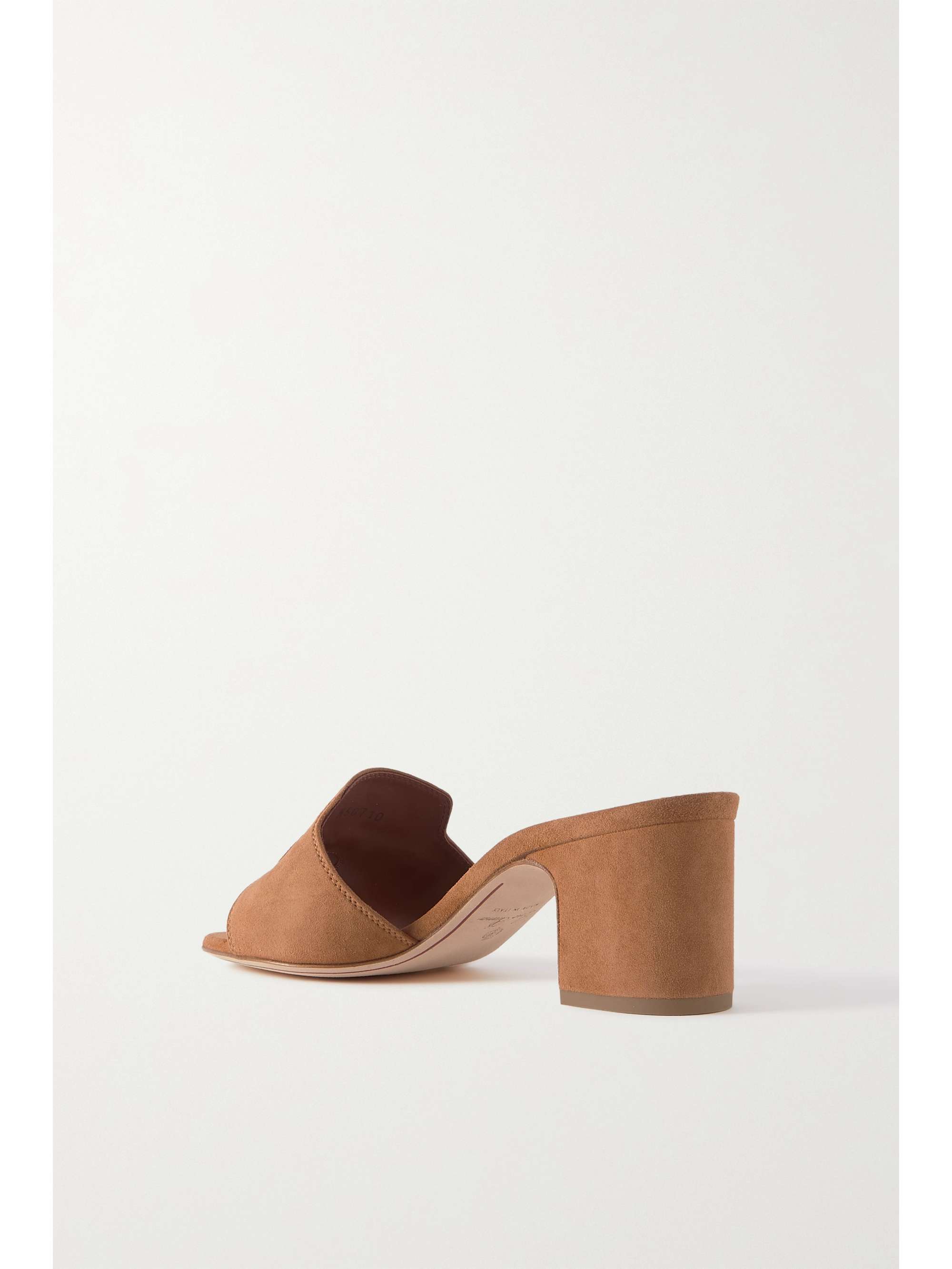 LORO PIANA Summer Charms embellished suede mules