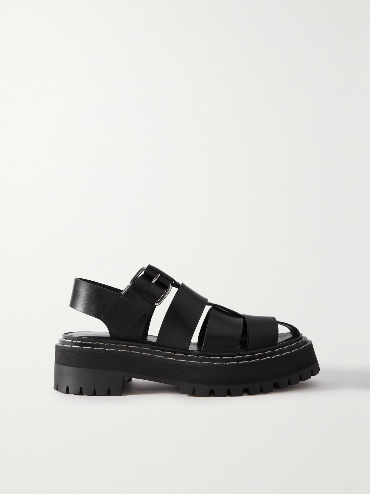 Proenza Schouler Leather Platform Sandals