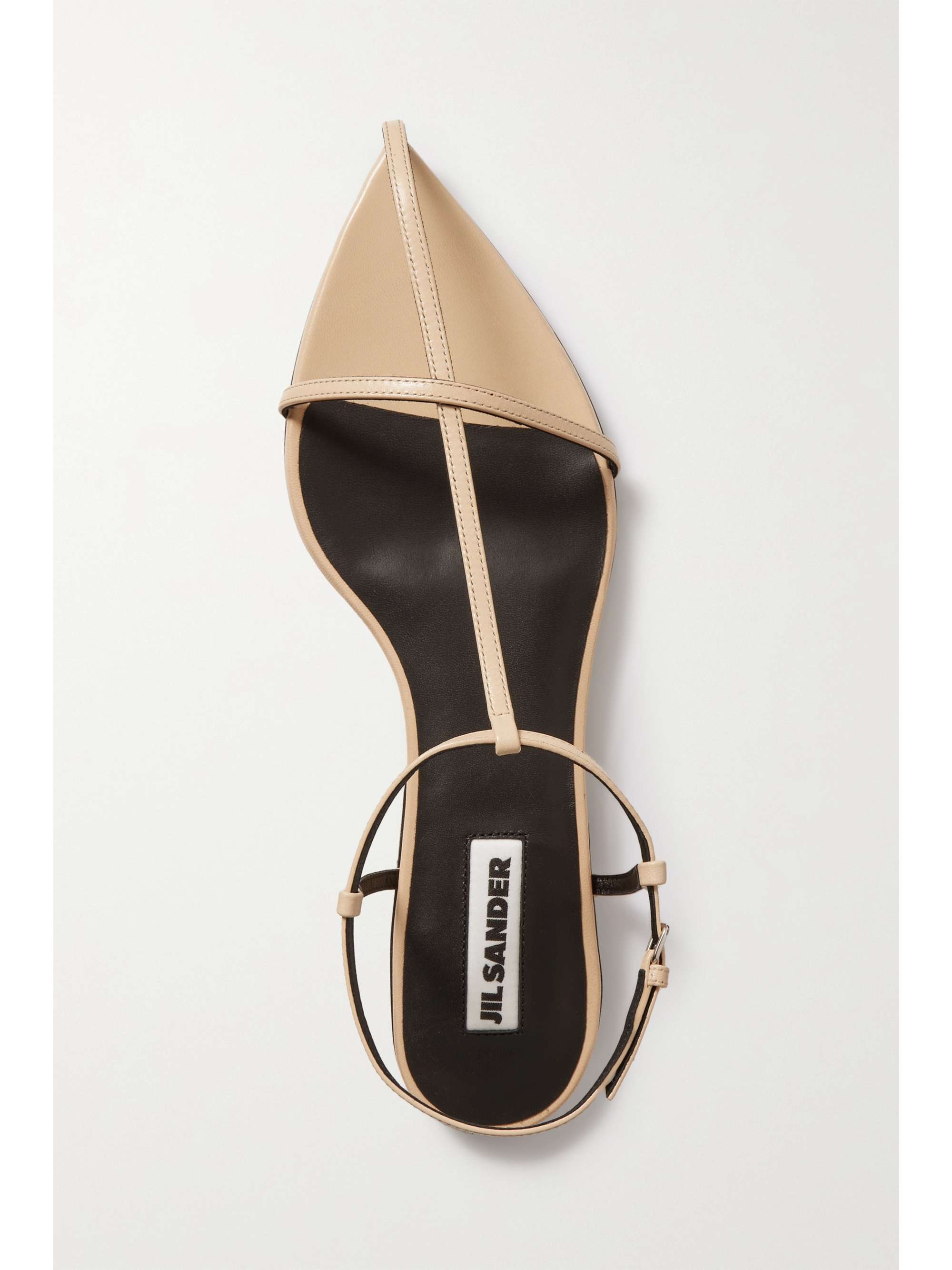 JIL SANDER Leather sandals