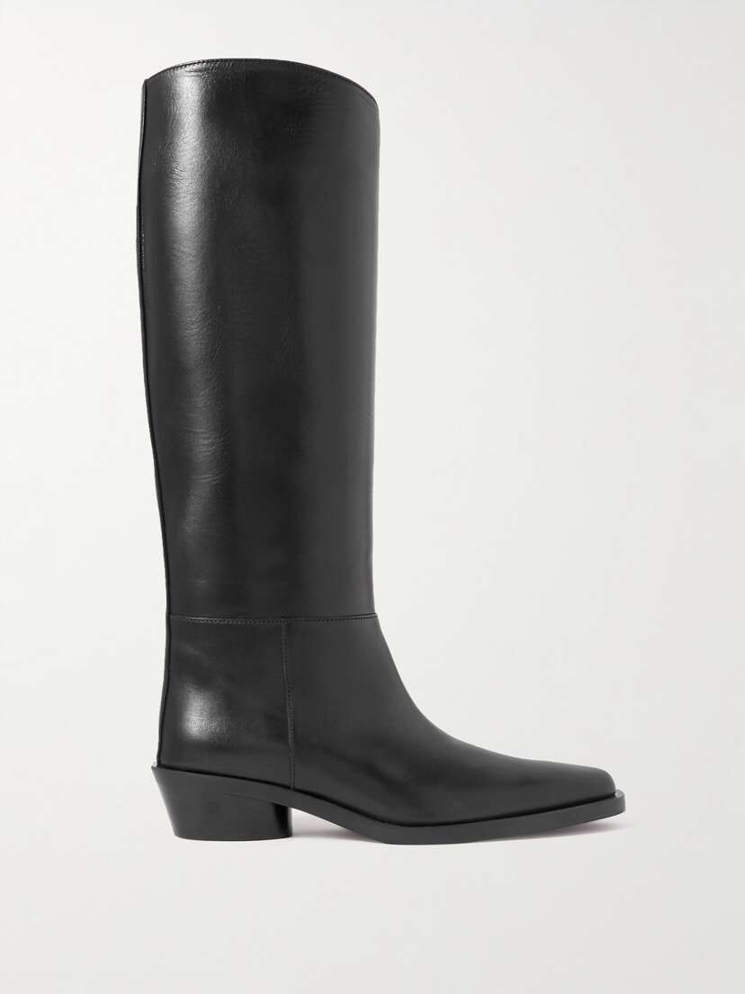 Proenza Schouler Bronco Leather Knee Boots
