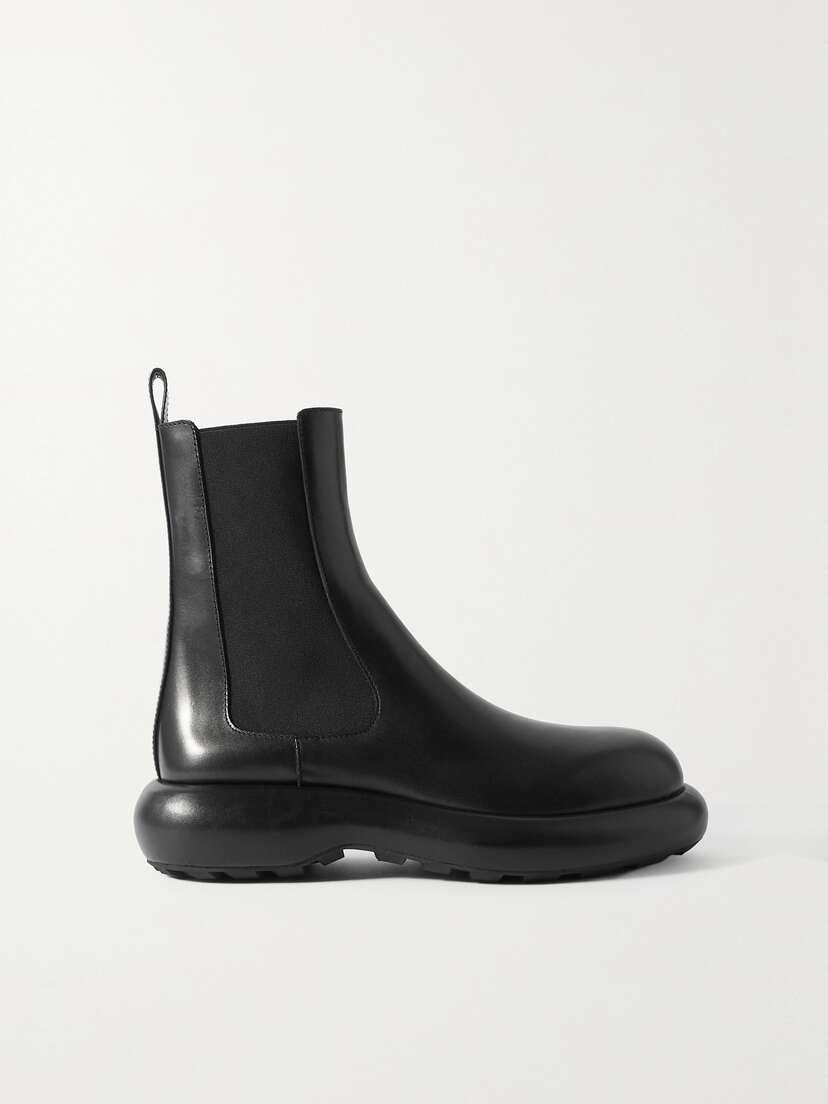 Jil Sander Leather Chelsea Boots