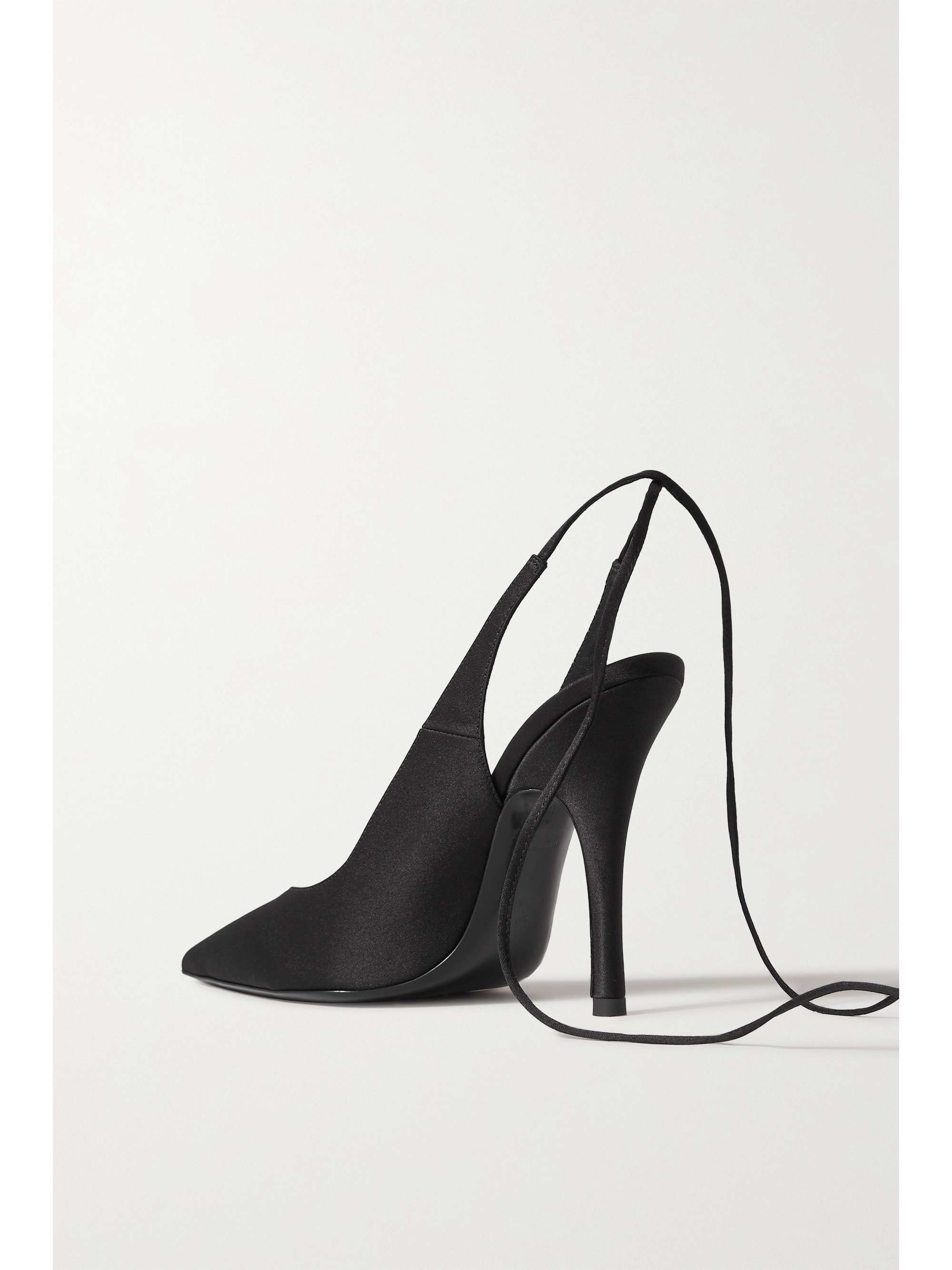 THE ATTICO Venus satin pumps | NET-A-PORTER