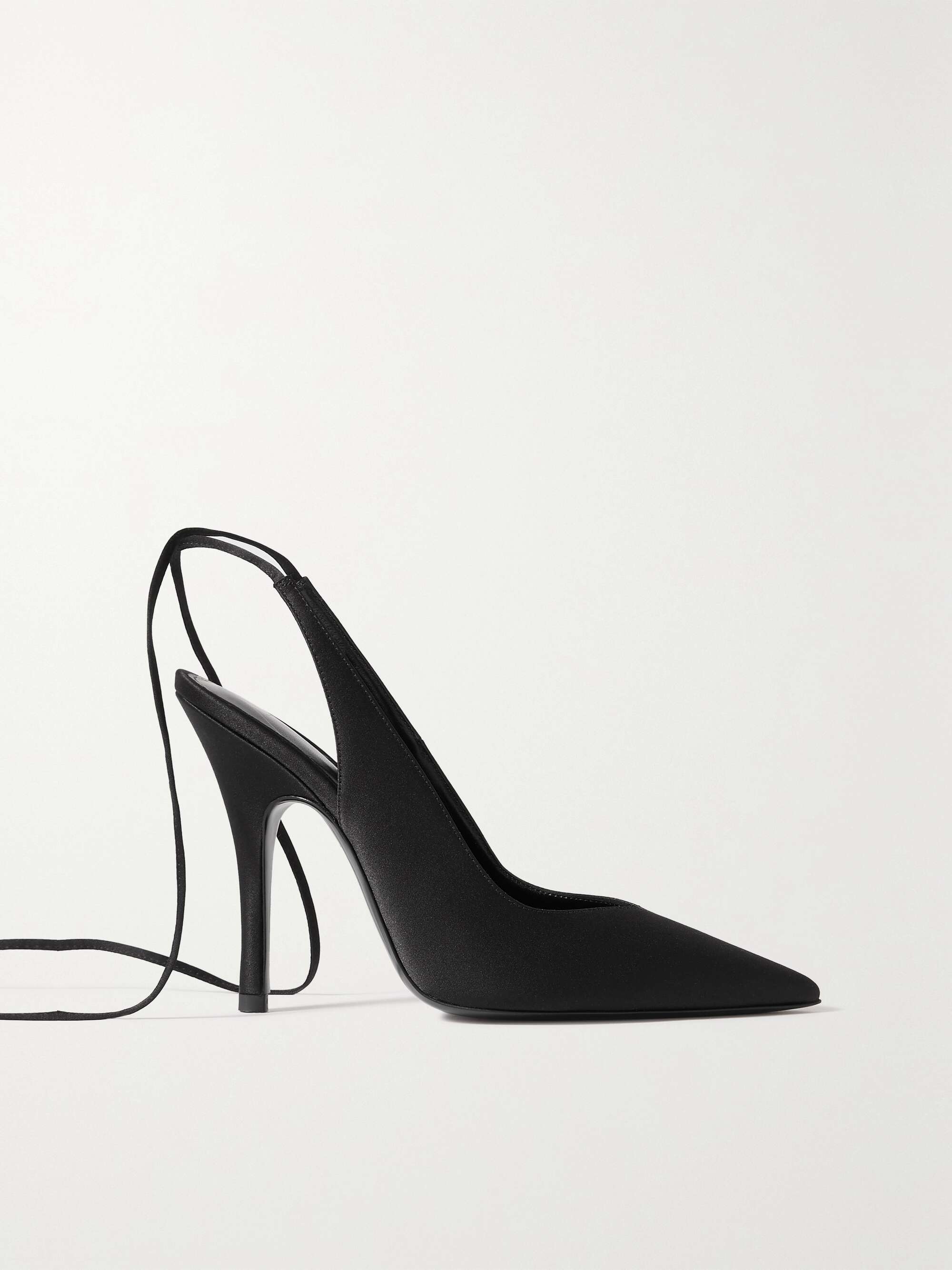 THE ATTICO Venus satin pumps | NET-A-PORTER