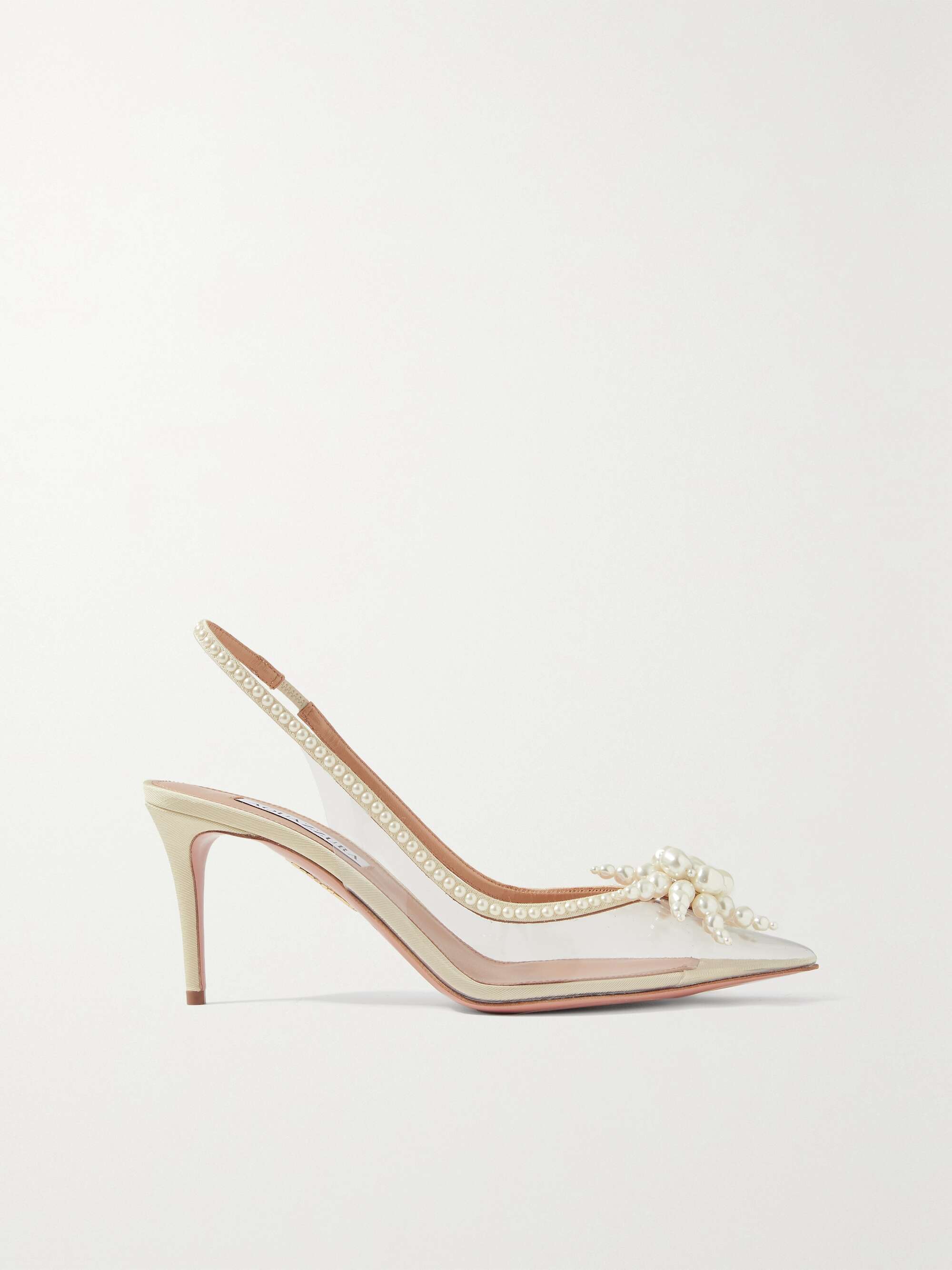 Aquazzura pearl best sale shoes