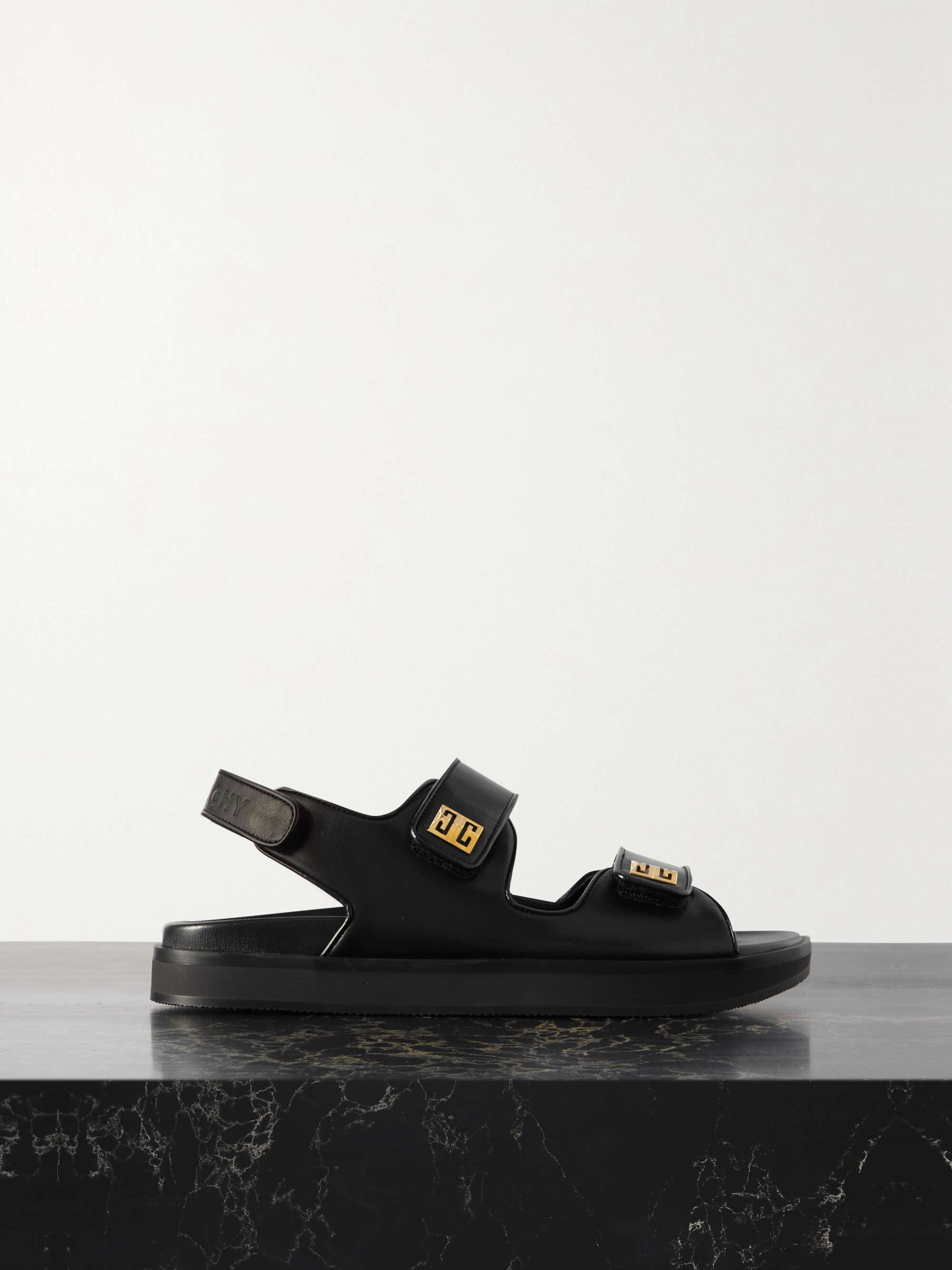 GIVENCHY 4G logo-embellished leather sandals |