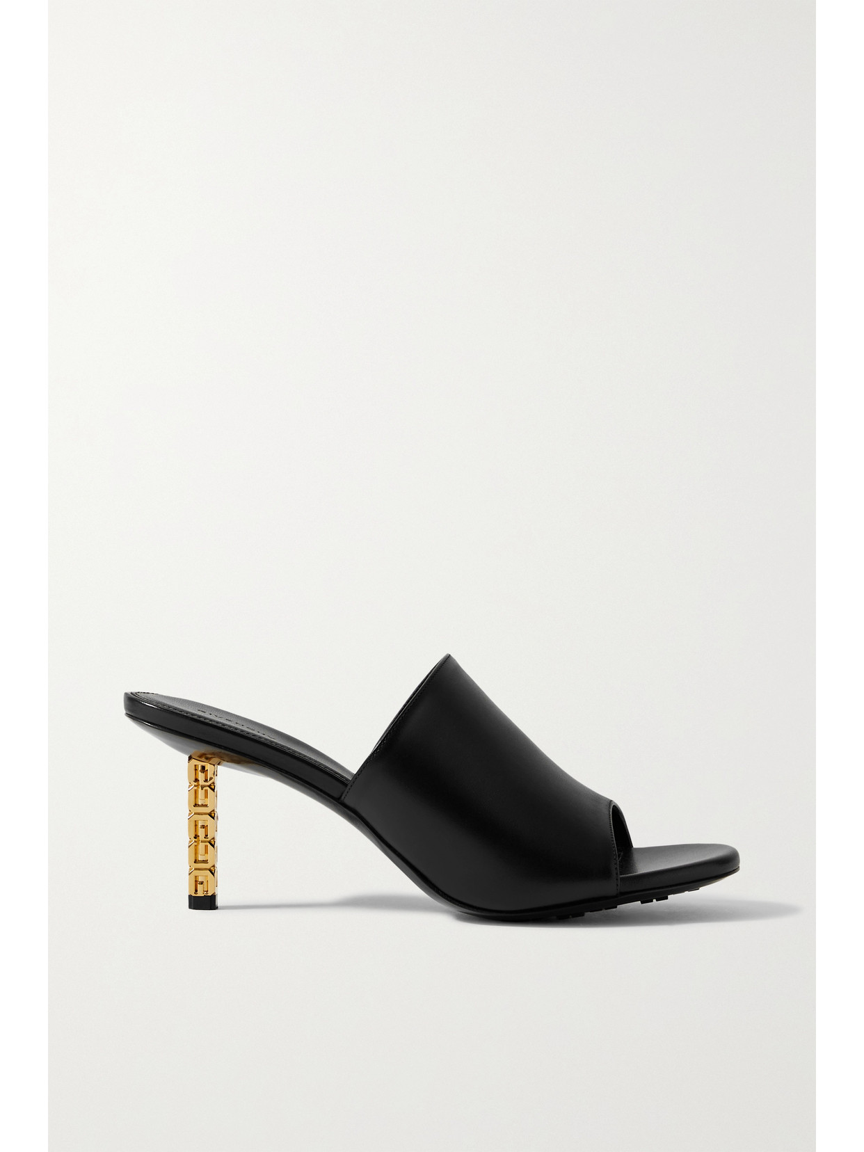 Givenchy - Leather Mules - Black