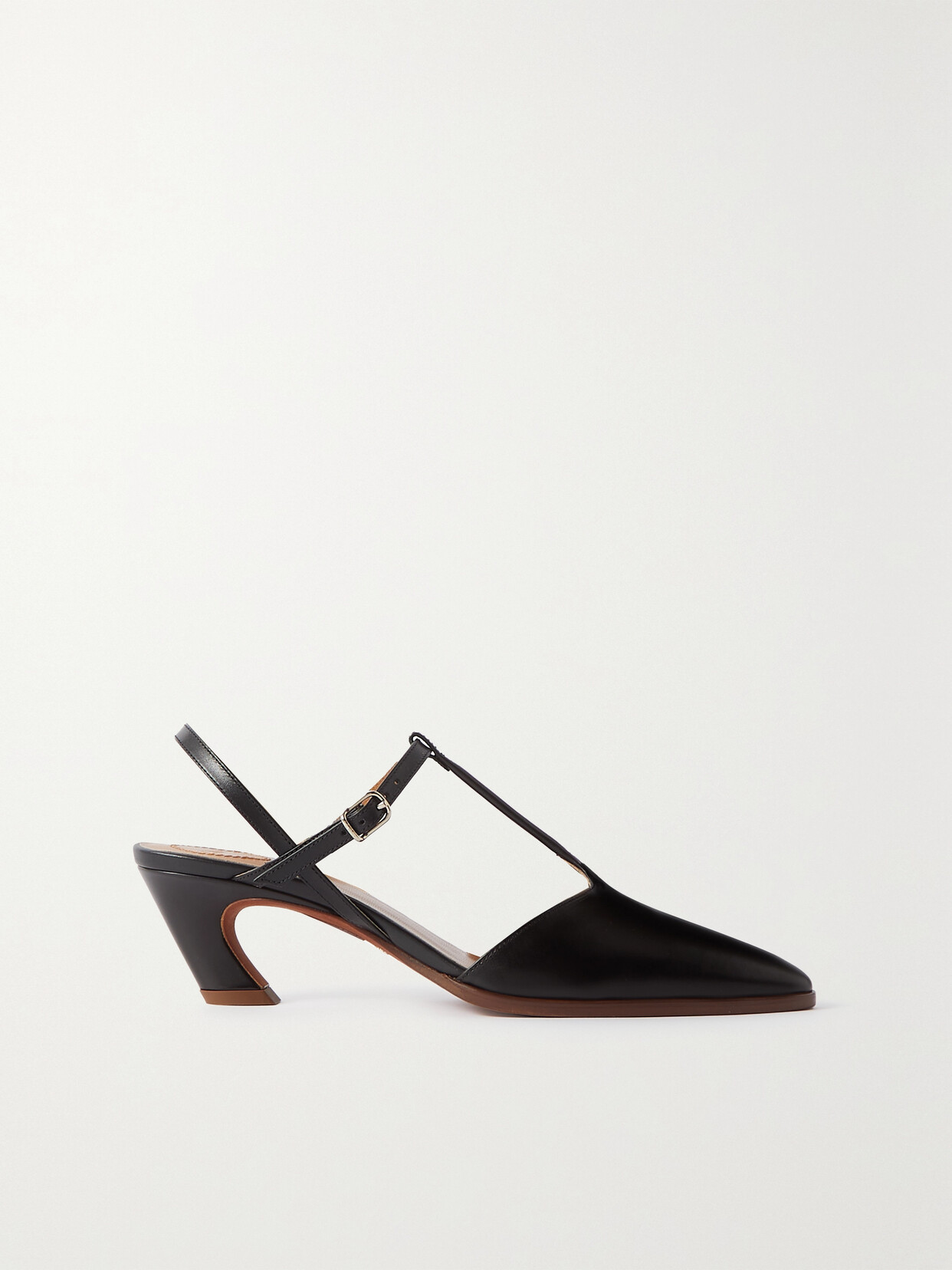 Chloé Oli Leather Mary Jane Pumps