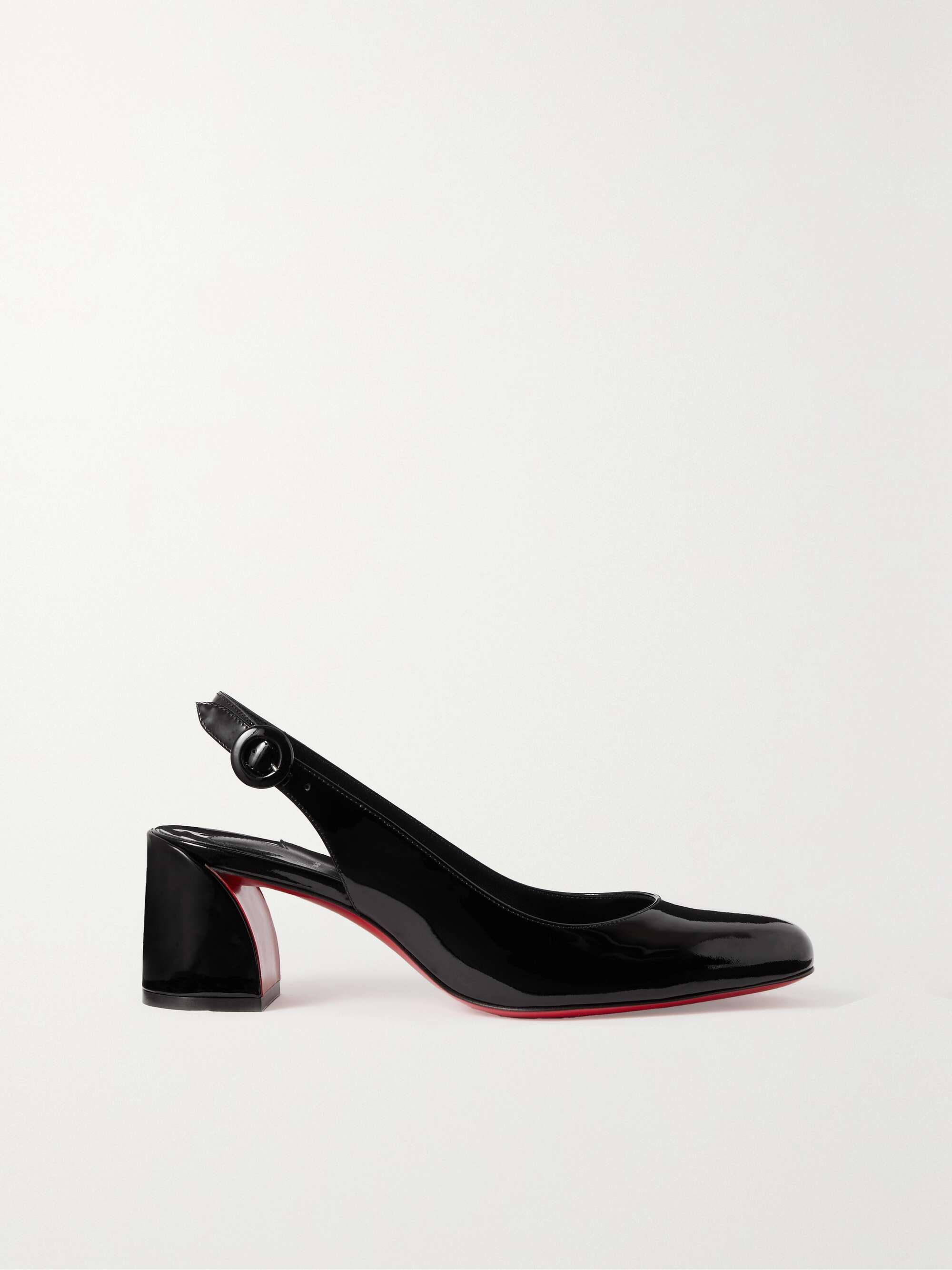 So Jane 55 patent leather slingback pumps black IT35.5