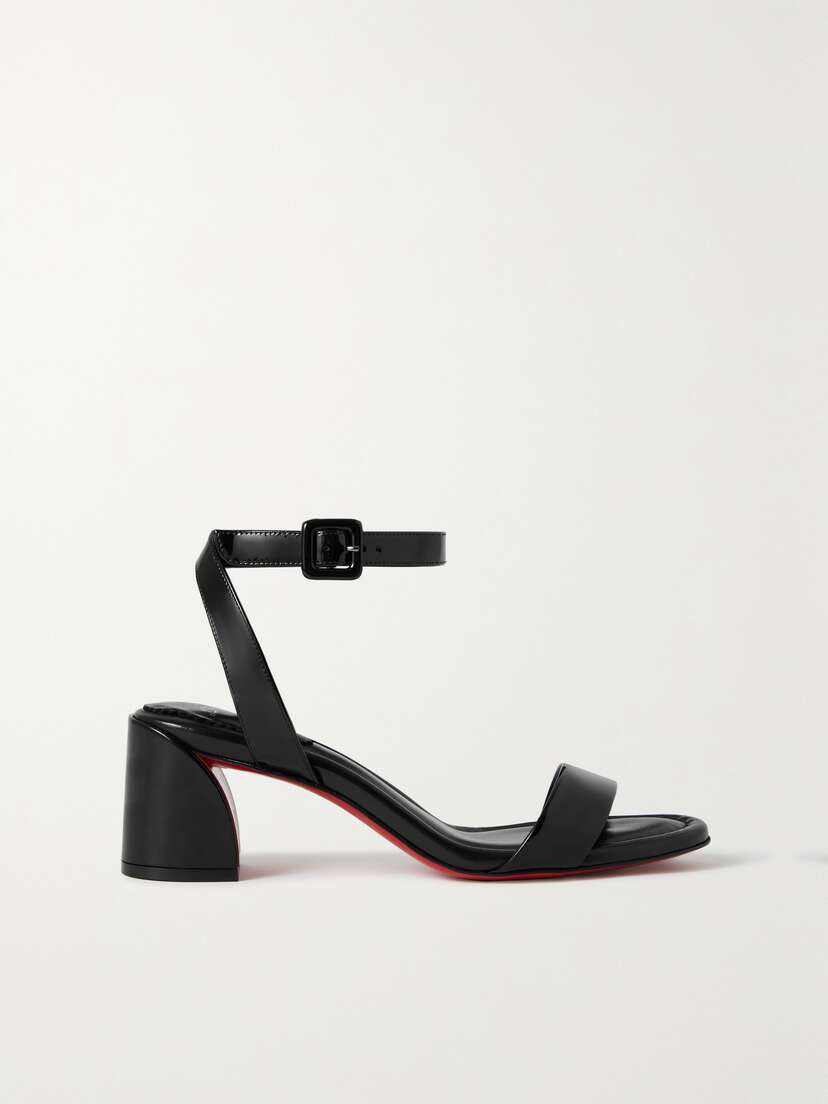 Christian Louboutin Miss Sabina 55 Patent-leather Sandals