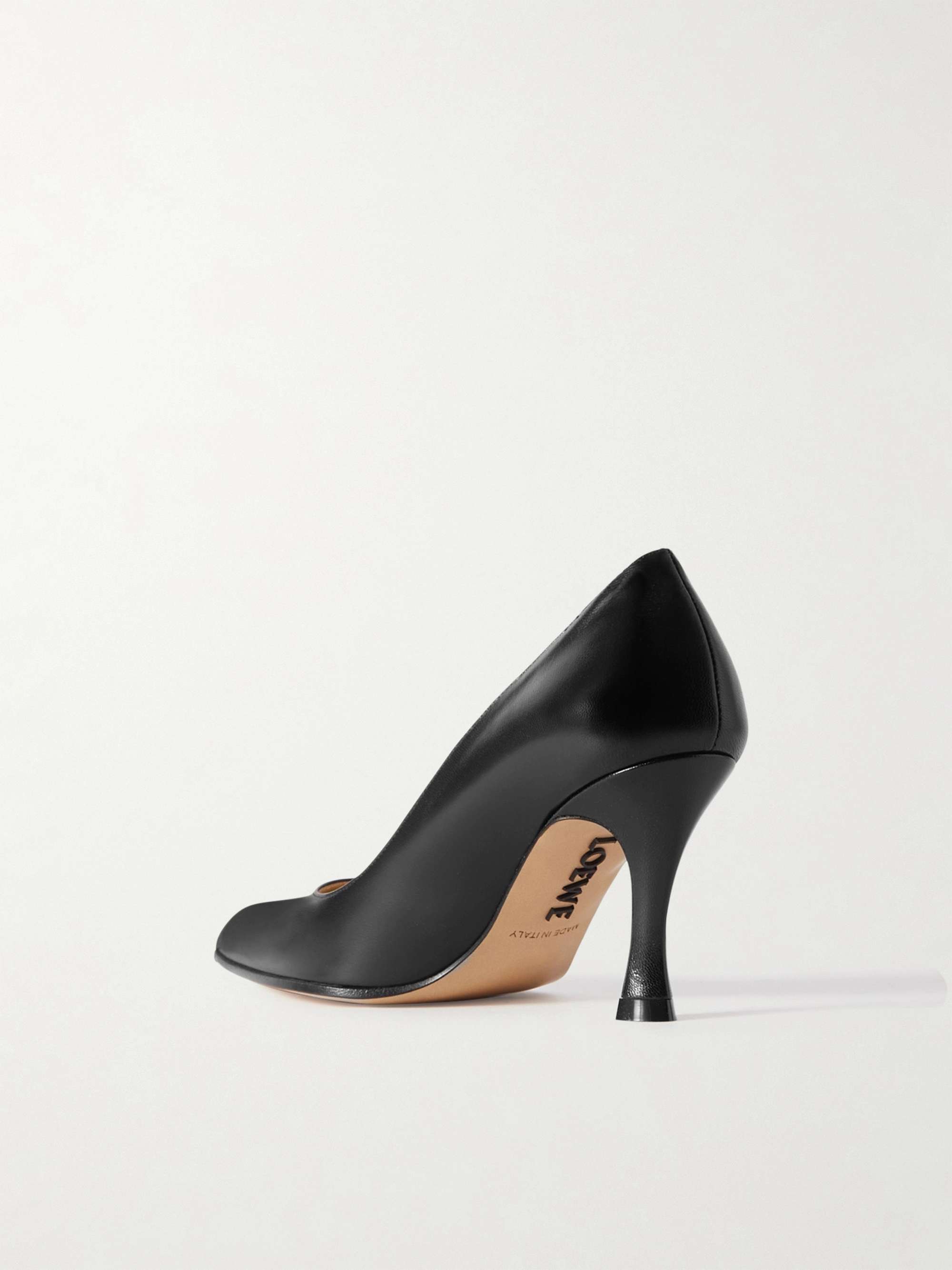 LOEWE Comic leather pumps | NET-A-PORTER