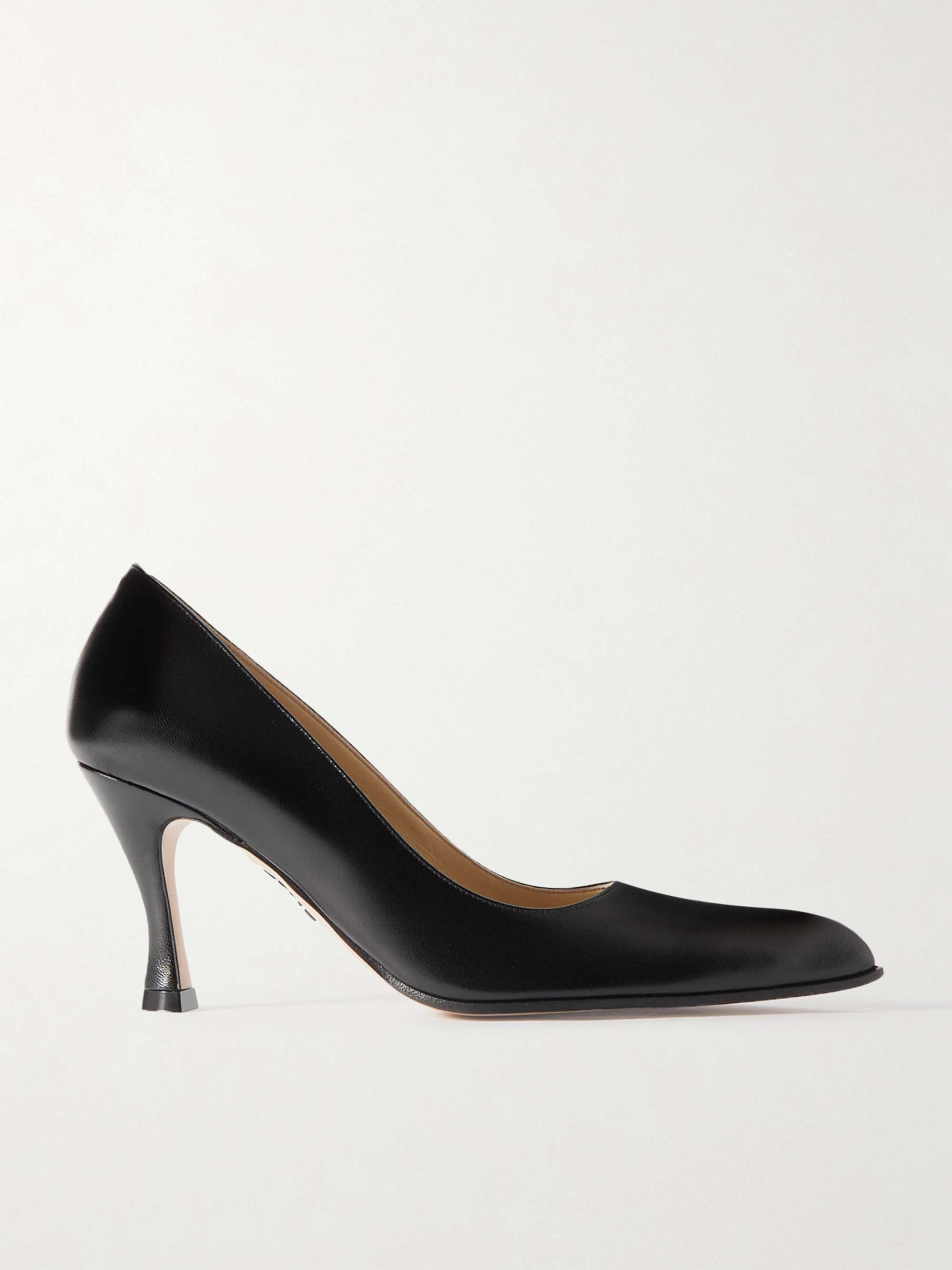 LOEWE Comic leather pumps | NET-A-PORTER