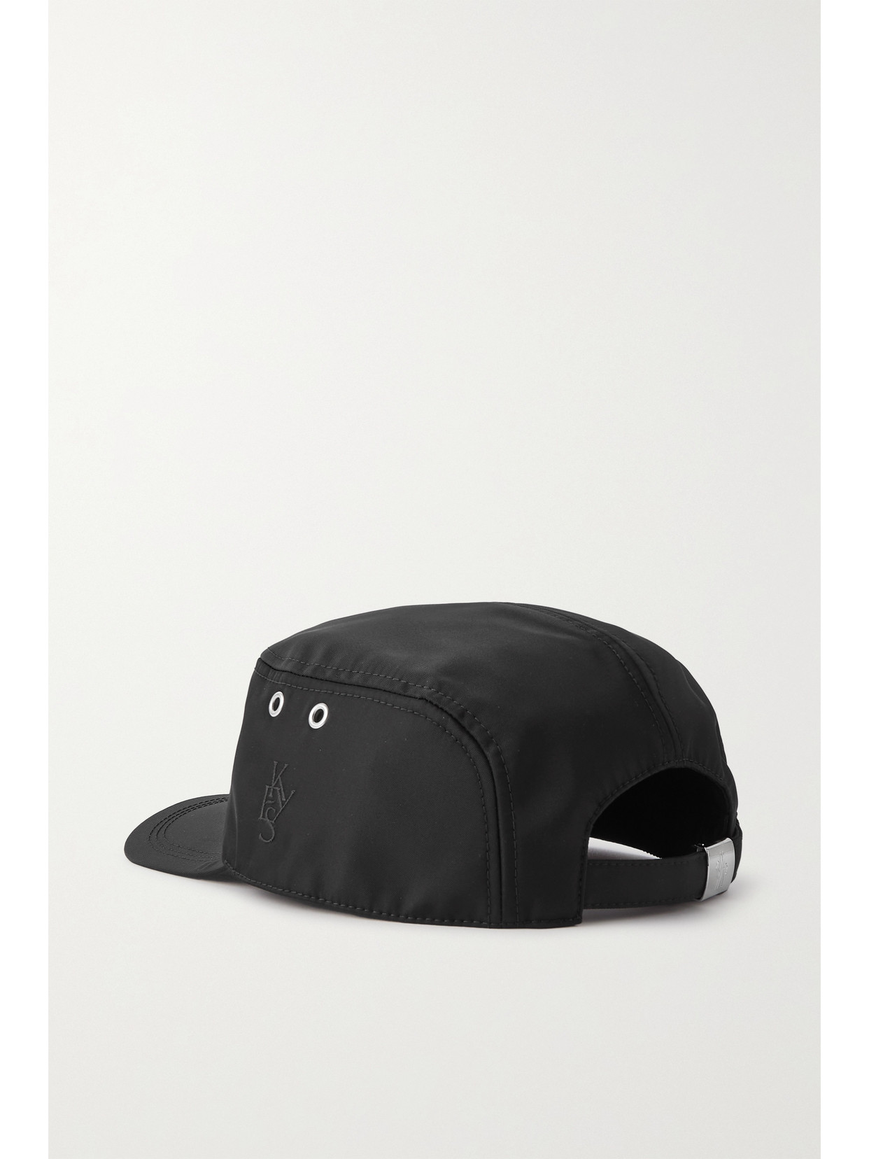 Moncler Genius X Alicia Keys - Satin Baseball Cap In Black