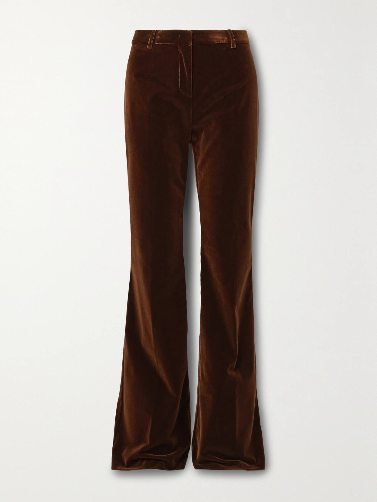 Etro Cotton-blend Velvet Bootcut Pants