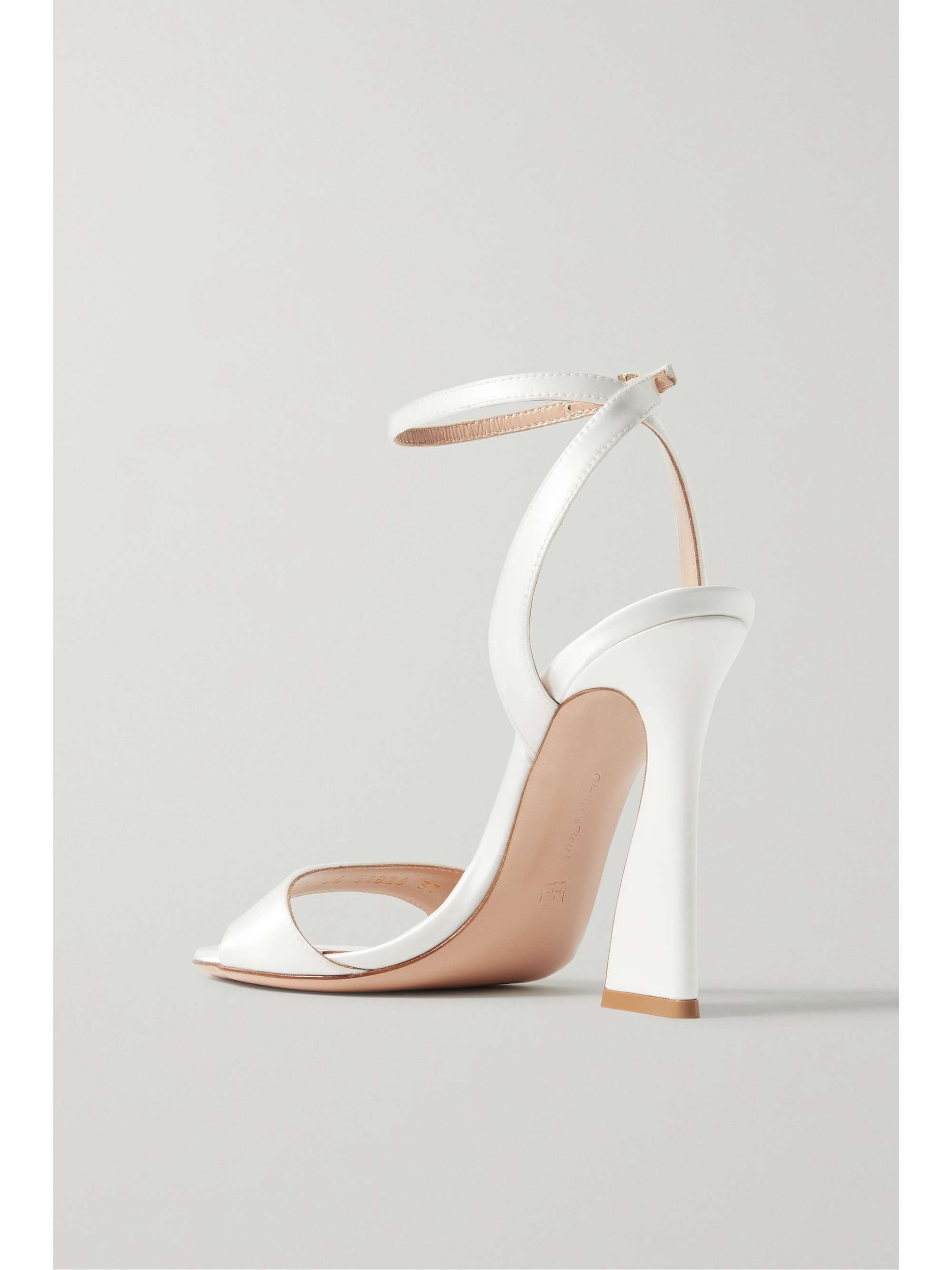 GIANVITO ROSSI Aura 105 satin sandals | NET-A-PORTER