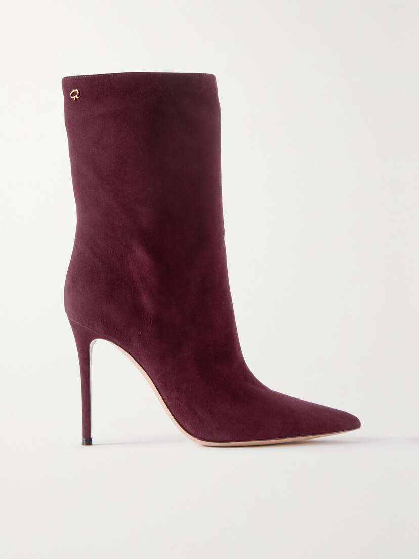 Gianvito Rossi 105 Suede Ankle Boots
