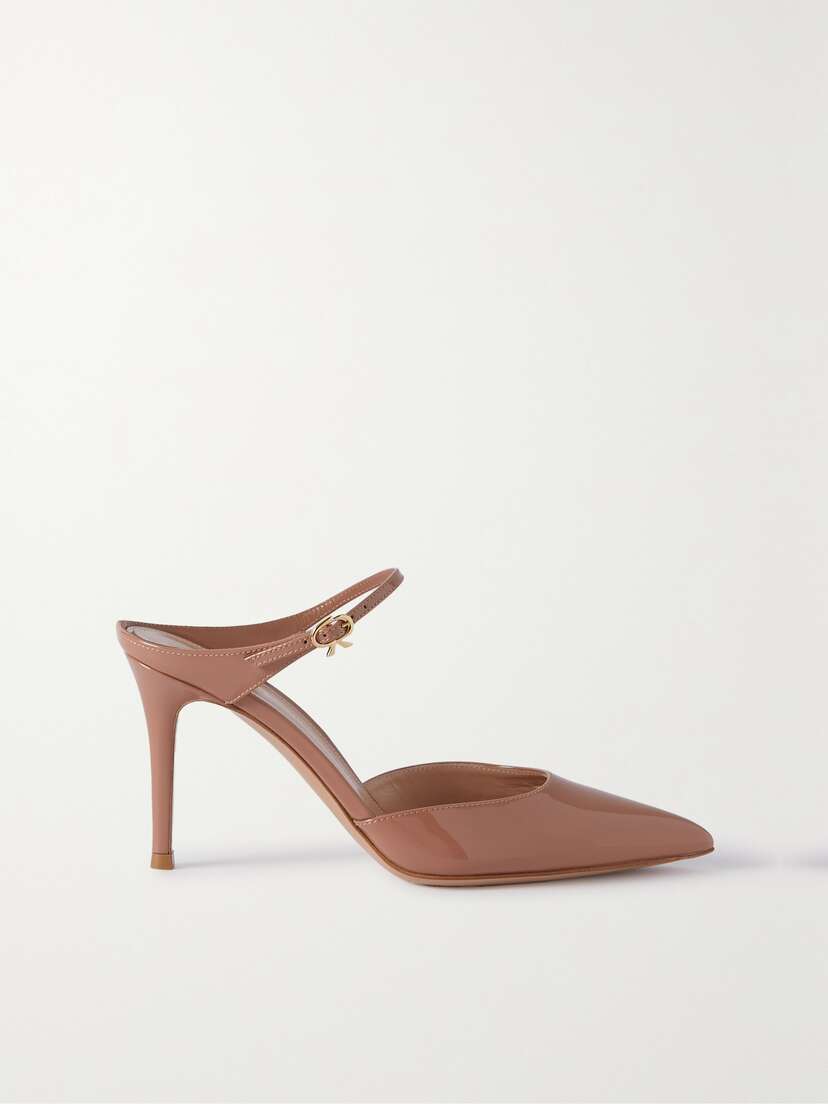 Gianvito Rossi Vernice 85 Patent-leather Pumps