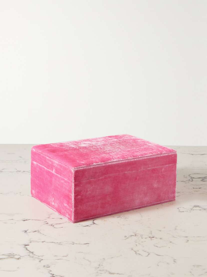 Sophie Bille Brahe Trésor Grande Miami Velvet Jewelry Box
