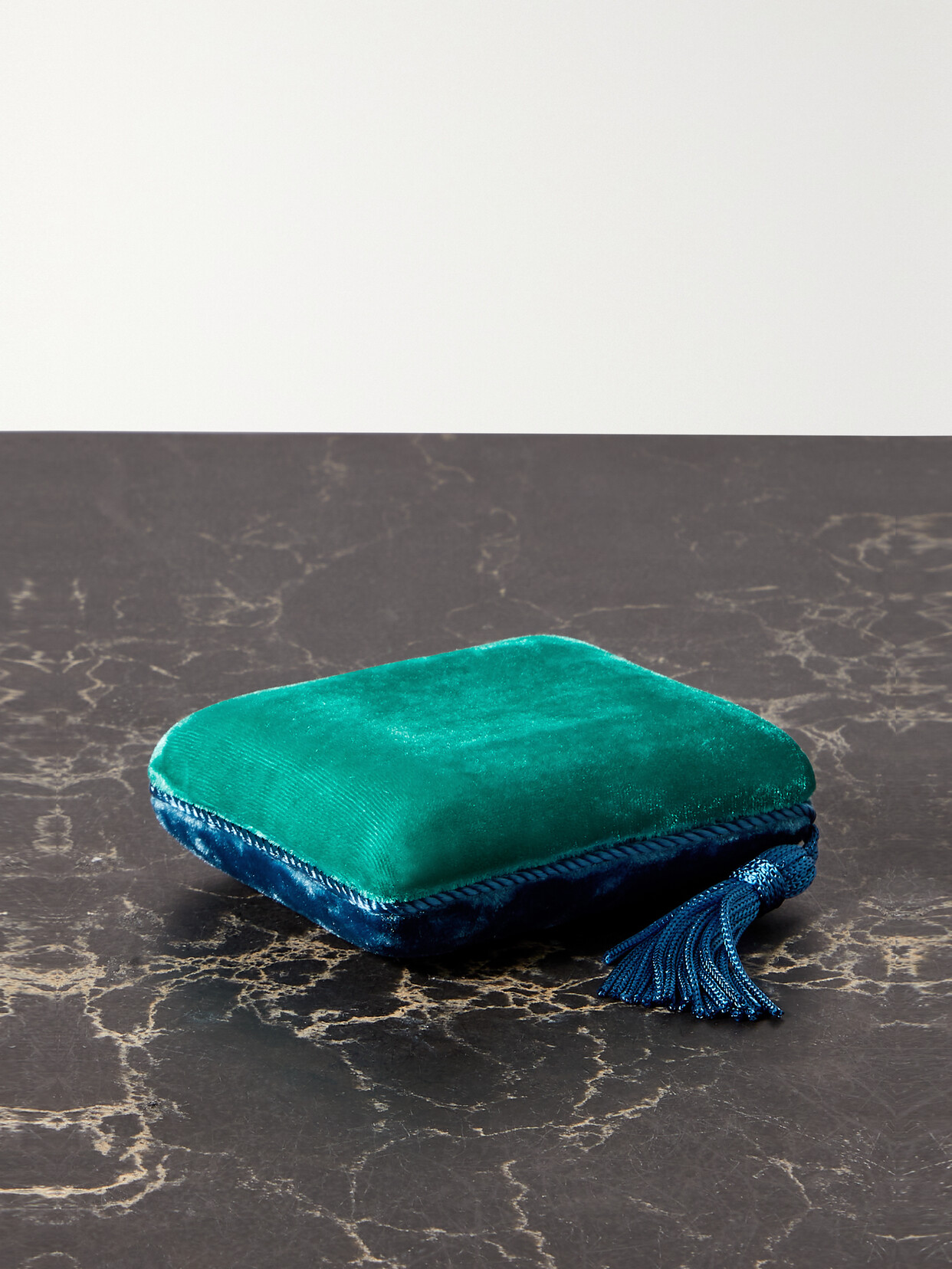Sophie Bille Brahe - Island Velvet Jewelry Box - Blue