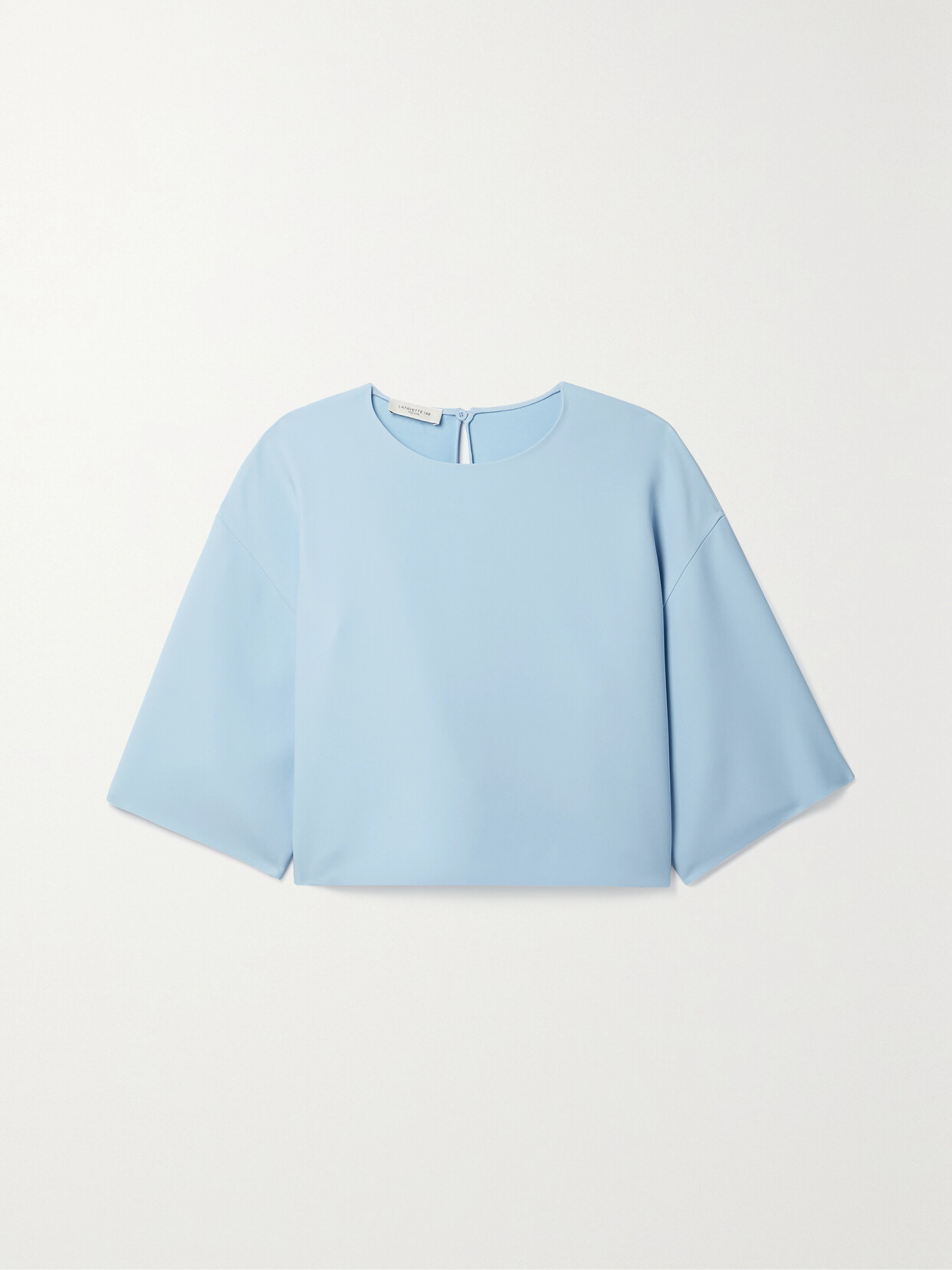 Lafayette148 Cropped Cady Top